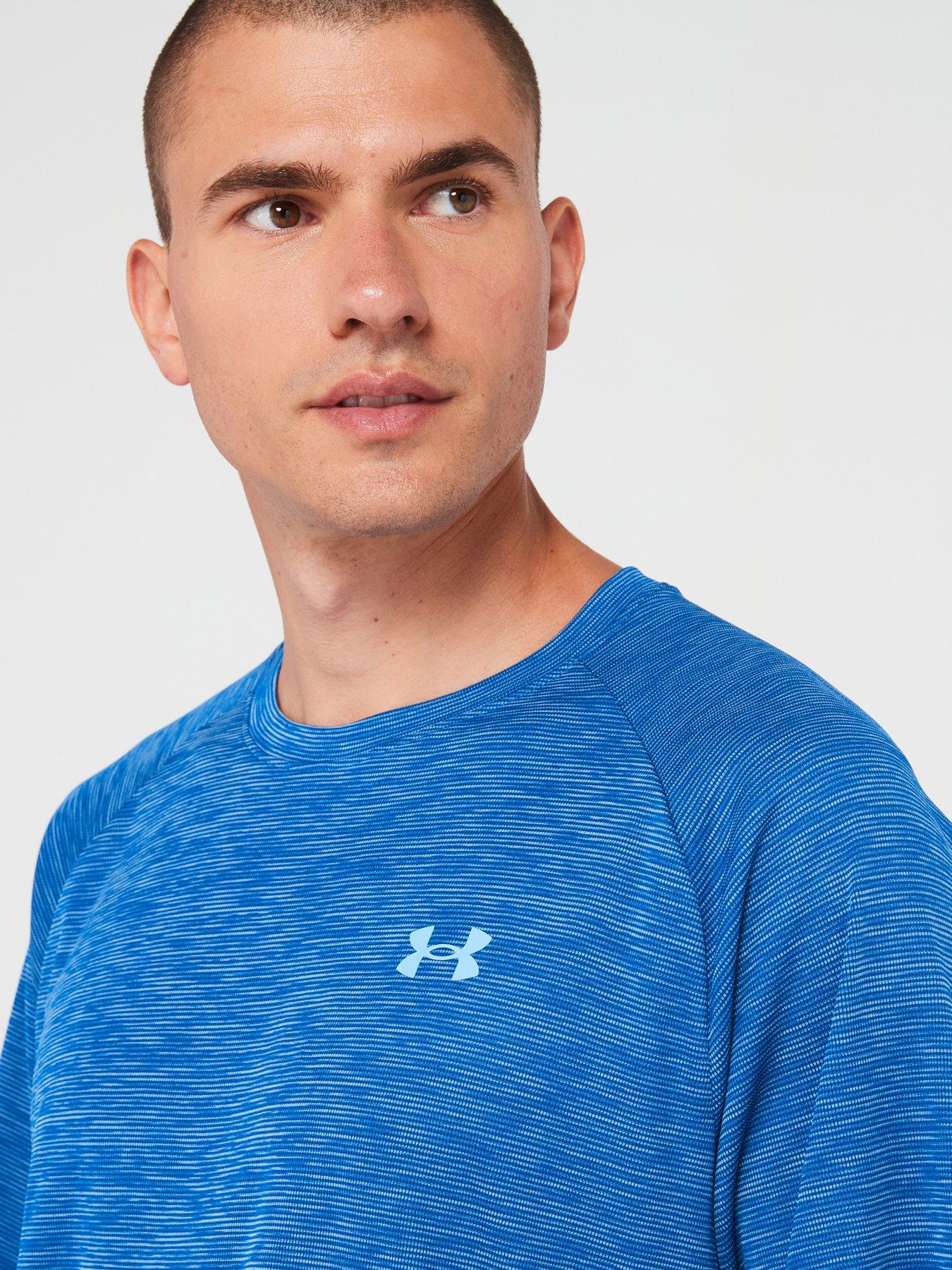 under-armour-mens-training-tech-textured-t-shirt-bluedetail