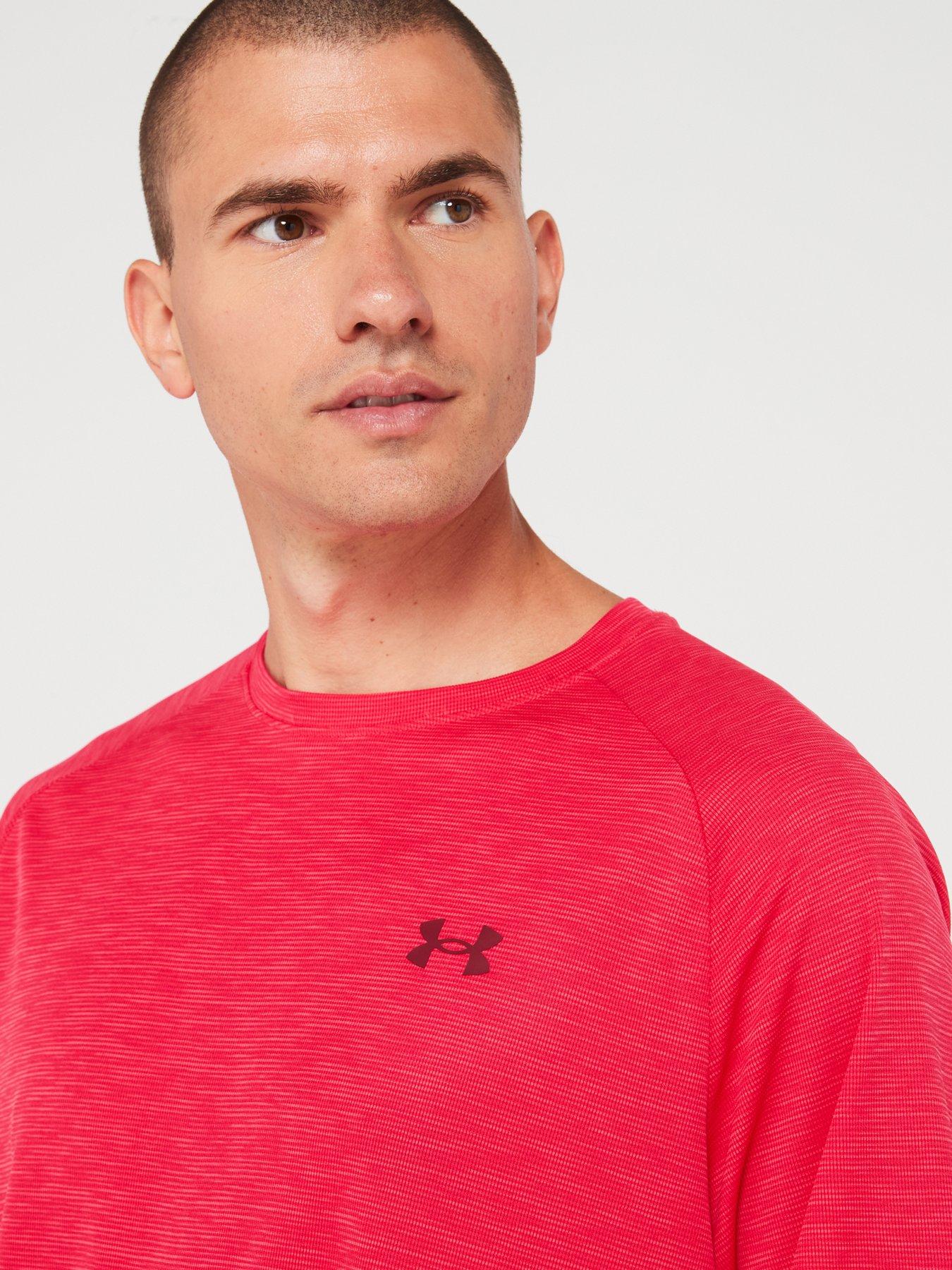 under-armour-mens-training-tech-textured-t-shirt-redoutfit