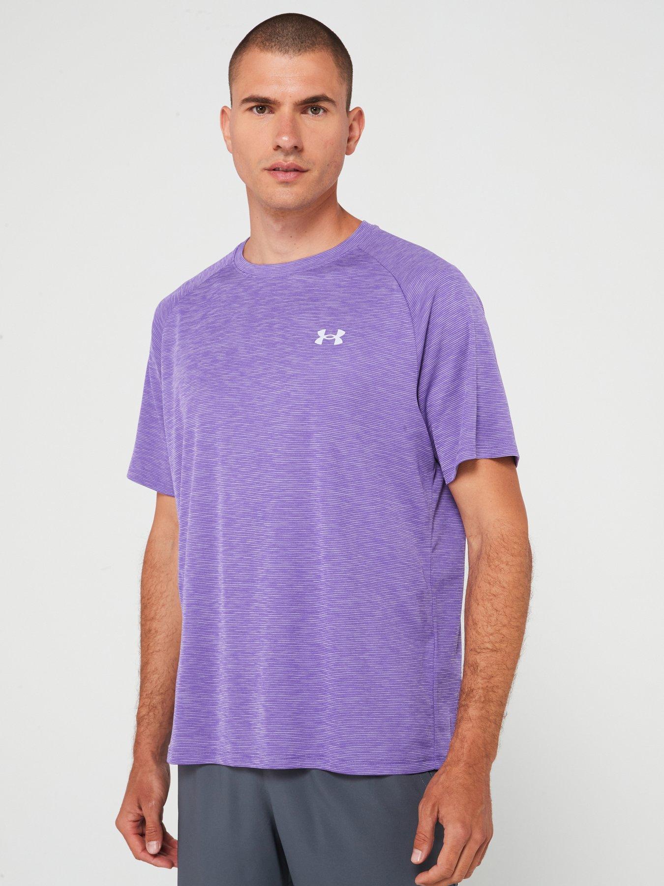 under-armour-mens-training-tech-textured-t-shirt-purple