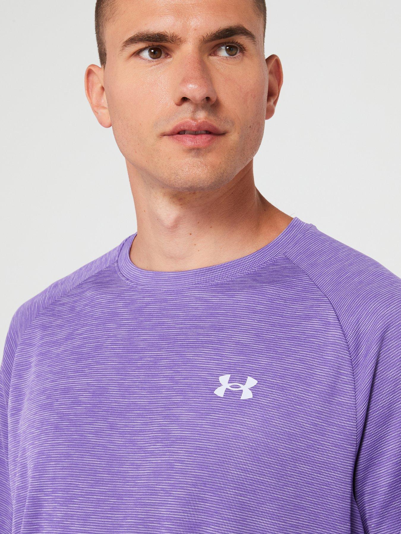 under-armour-mens-training-tech-textured-t-shirt-purpleoutfit