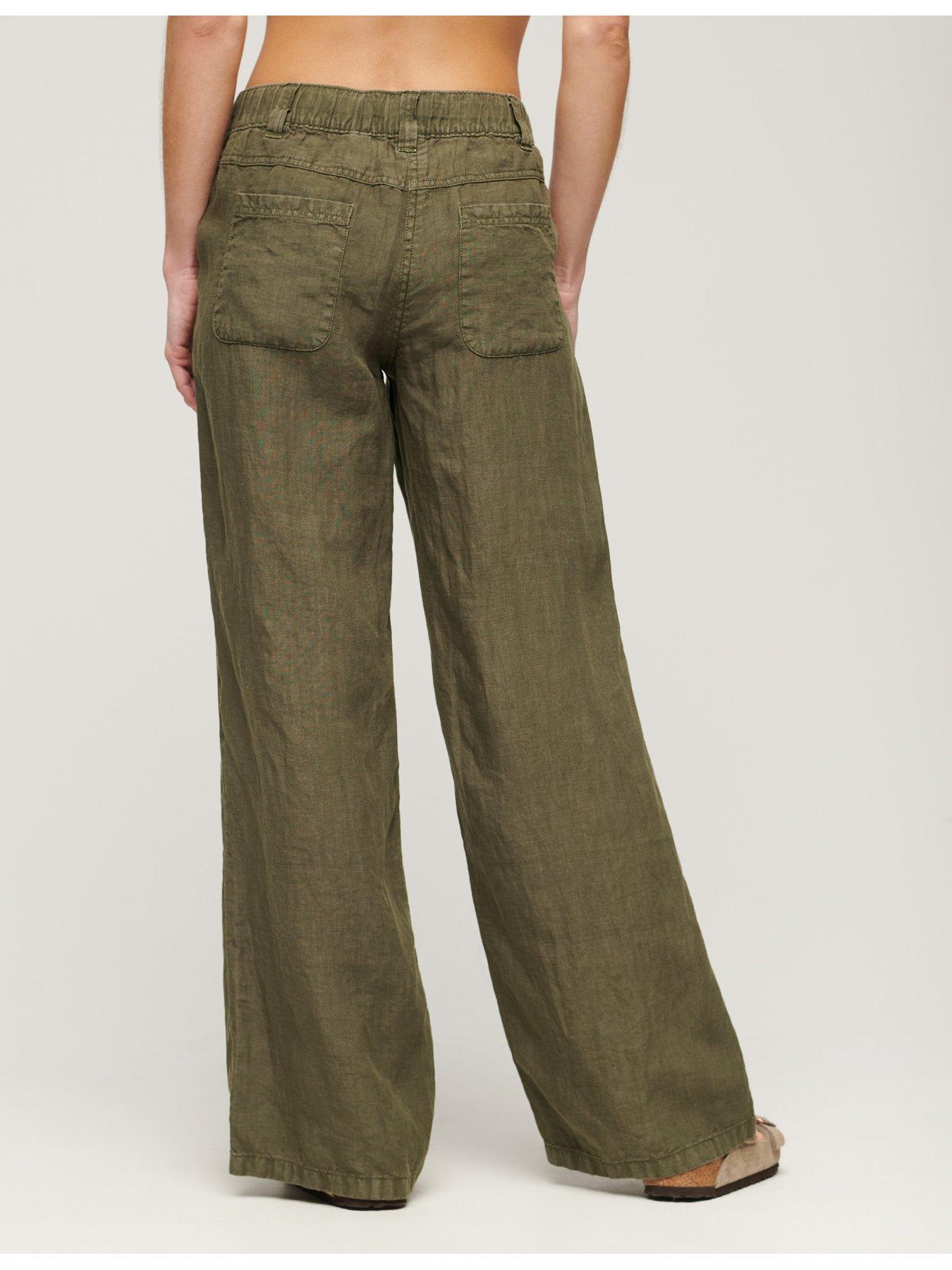 superdry-linen-low-rise-pants-khakistillFront