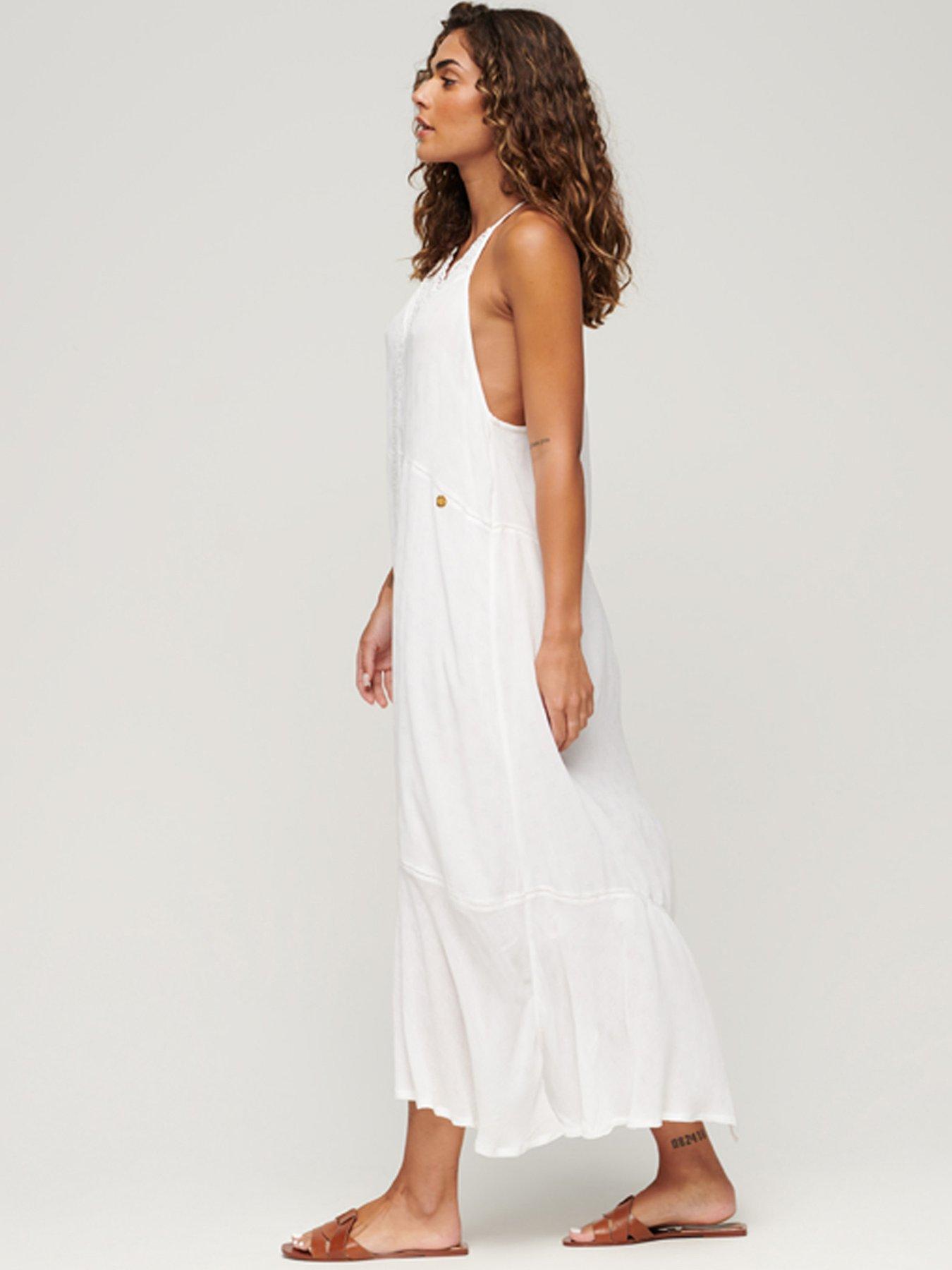 superdry-lace-trim-maxi-dress-creamback