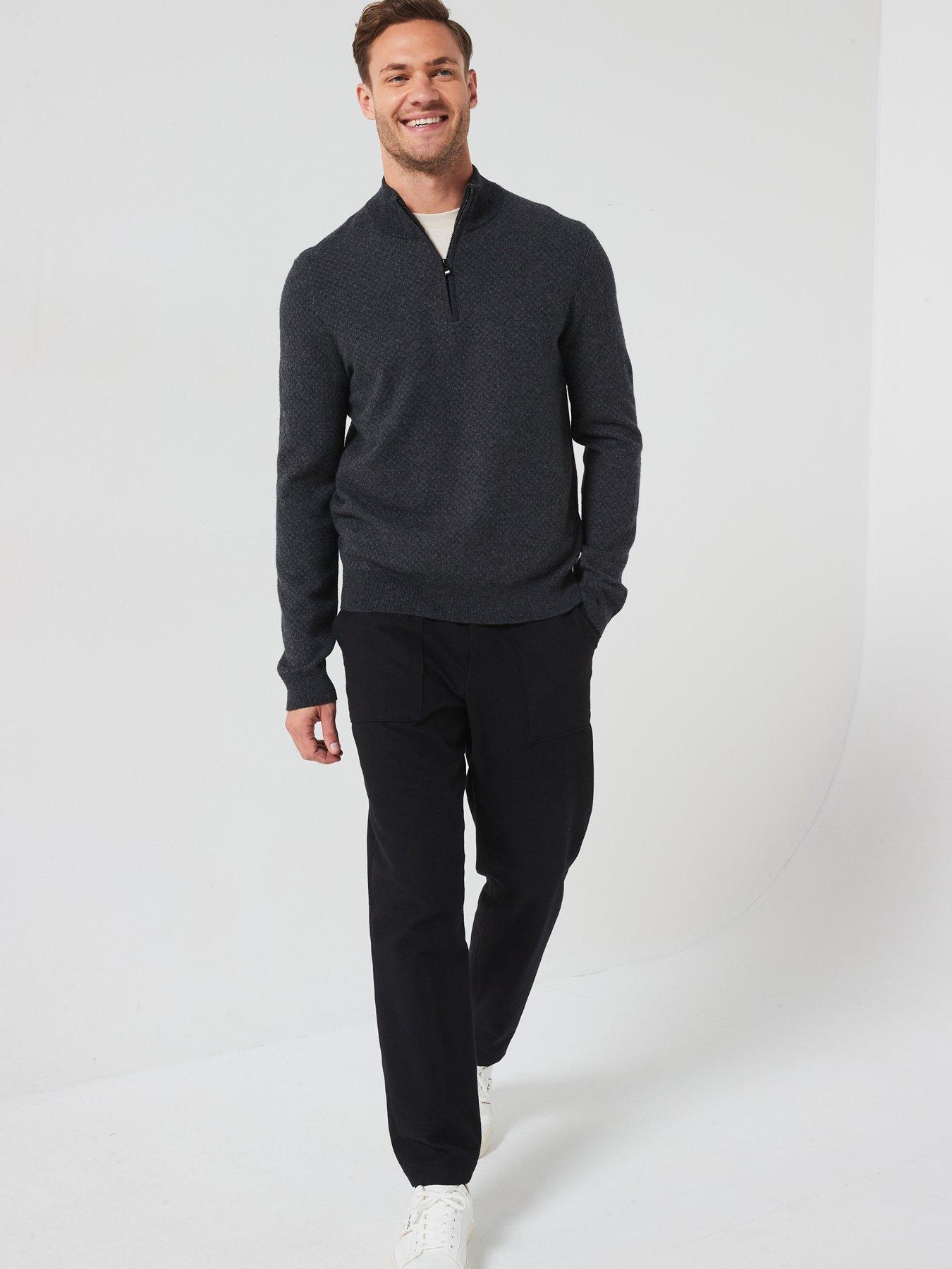 boss-boss-h-eltorino-regular-fit-pattern-14-zip-knitted-jumper-blackback