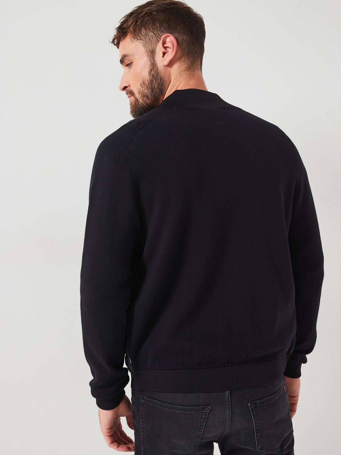 boss-boss-h-esfero-regular-fit-quilted-front-zip-thru-knitted-jumper-blackstillFront