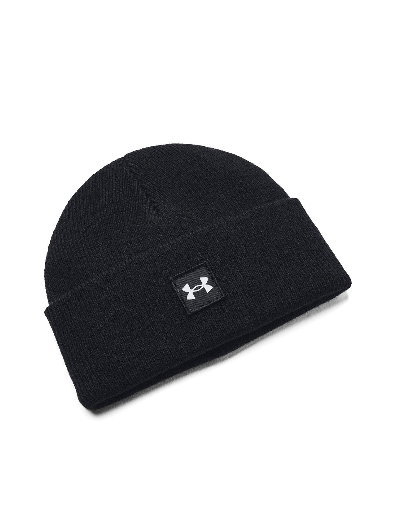 under-armour-mens-training-halftime-shallow-cuff-beanie-hat-black