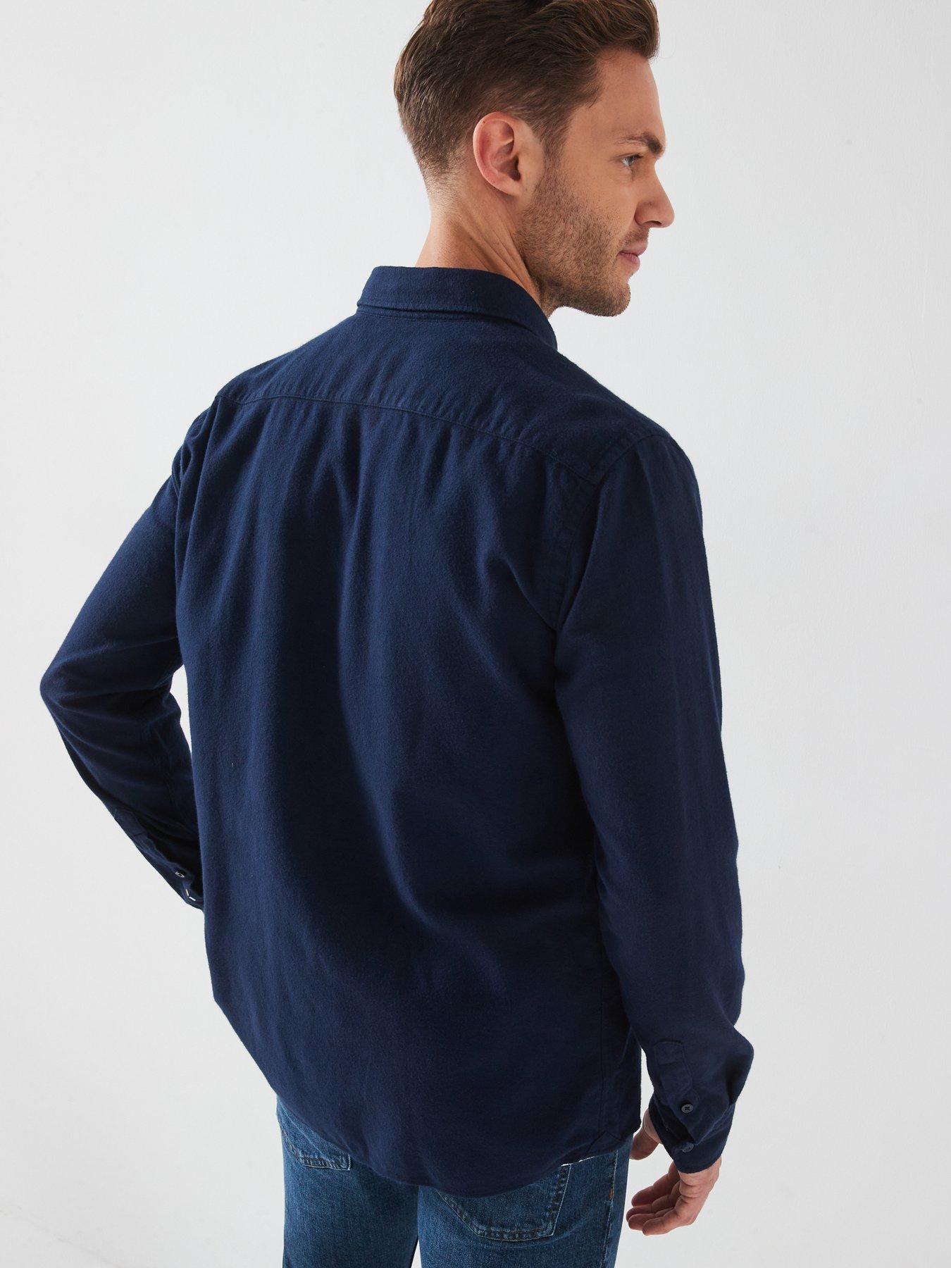 boss-boss-c-roan-slim-fit-brush-cotton-shirt-navystillFront