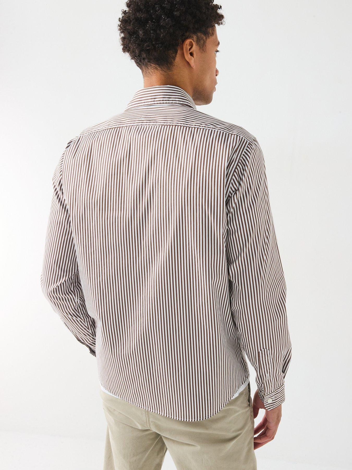 boss-boss-h-liam-regular-fit-double-pocket-stripe-shirt-brownstillFront