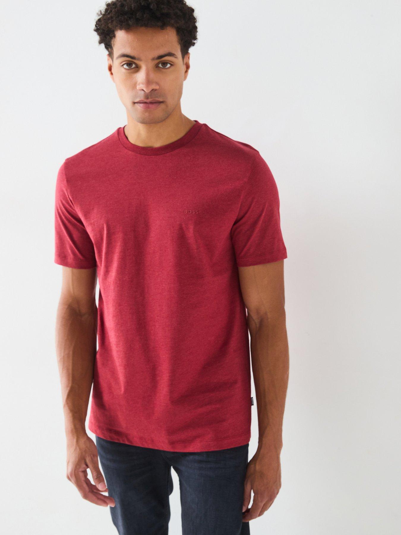 boss-boss-thompson-01-regular-fit-t-shirt-dark-redfront