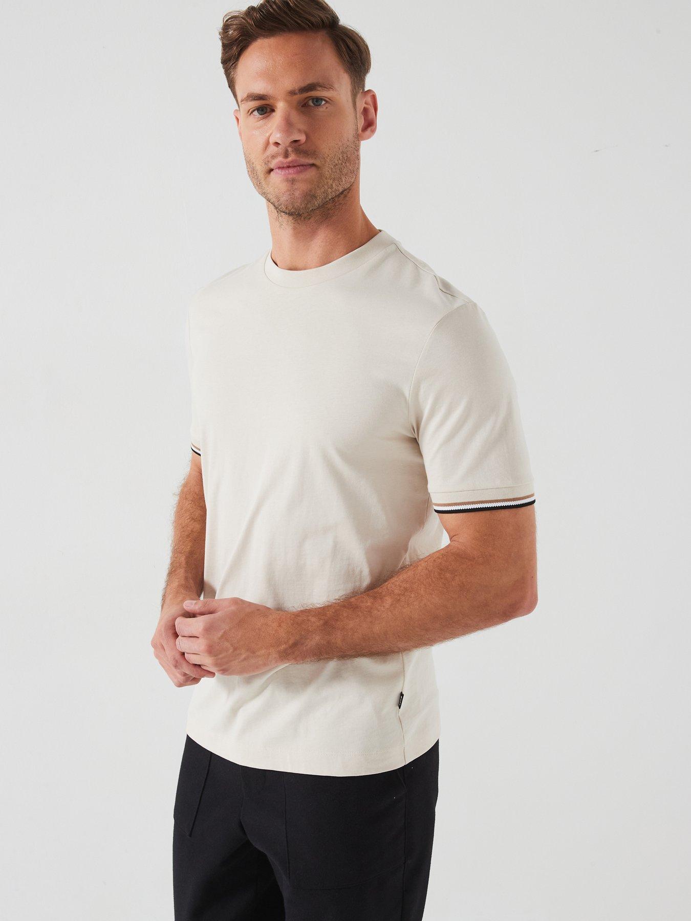 boss-boss-thompson-04-regular-fit-corporate-sleeve-trim-t-shirt-cream