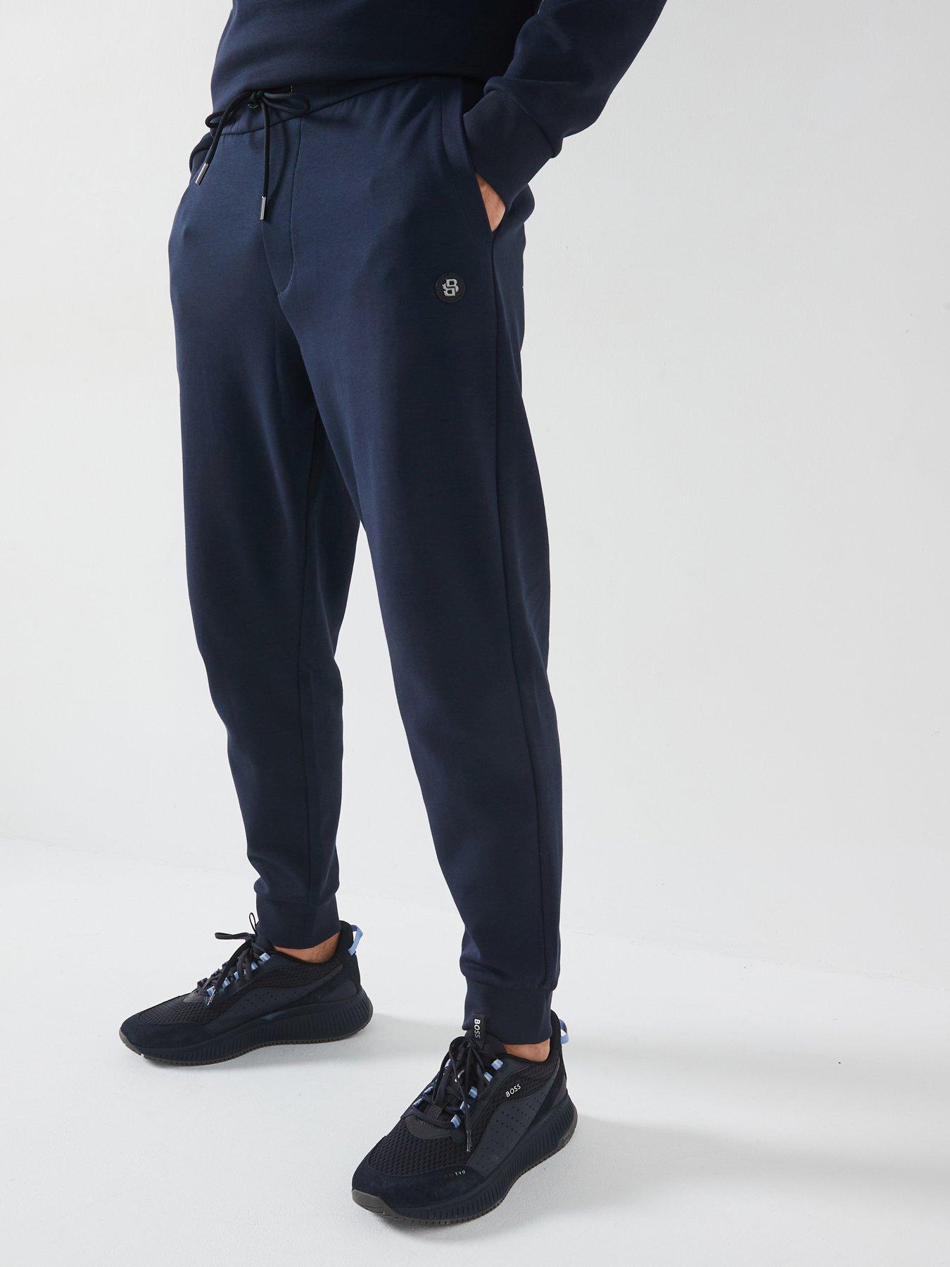 undefined C-Locsin 01 Nikel Logo Cuff Joggers - Navy