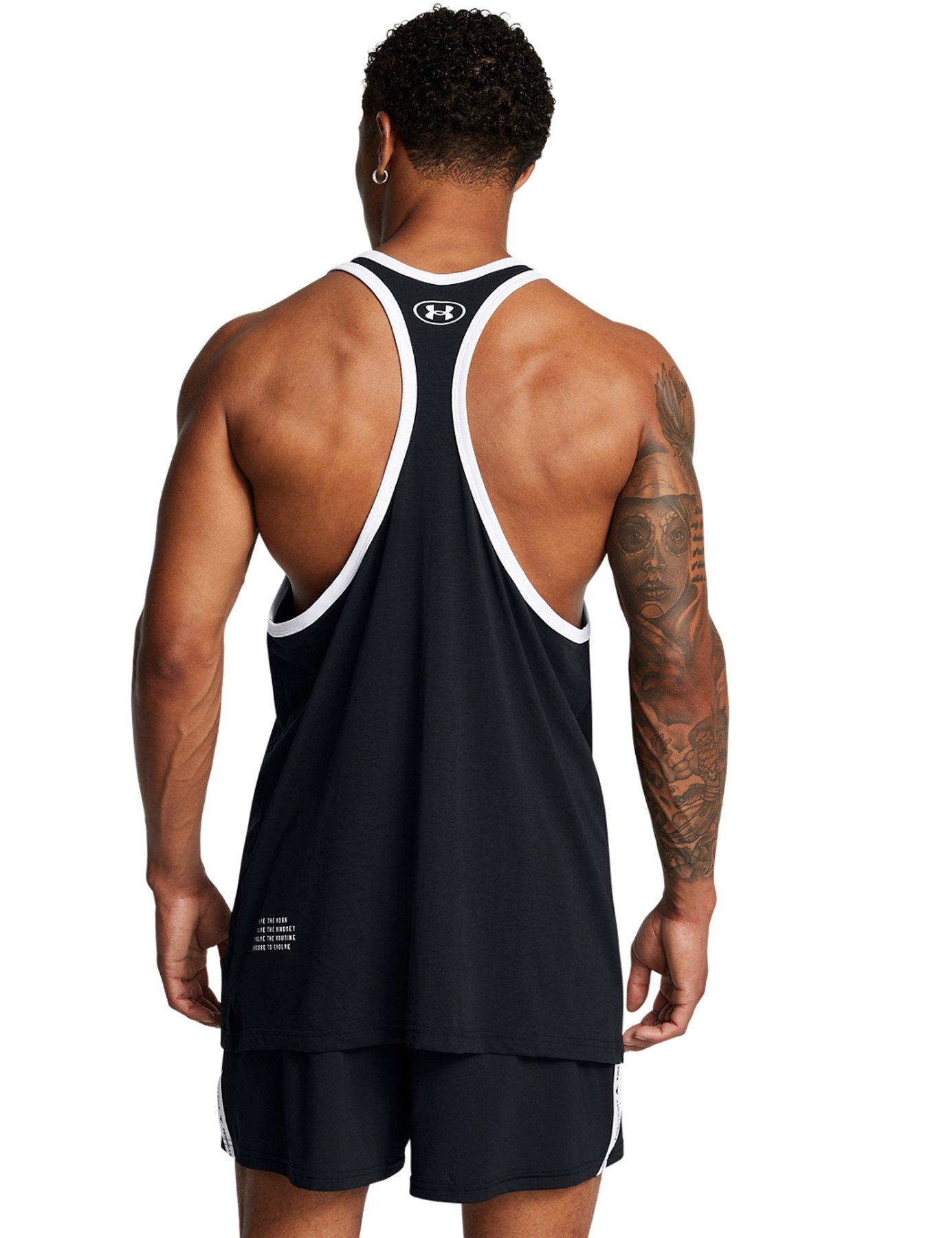 under-armour-mens-training-project-rock-racer-tank-blackstillFront