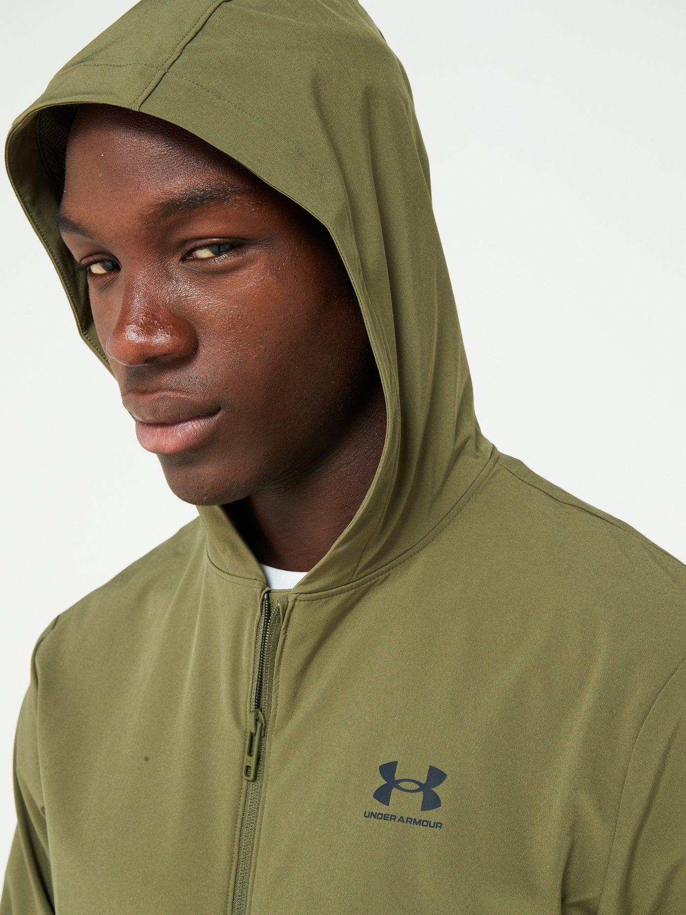 under-armour-mens-training-vibe-woven-windbreaker-greenoutfit