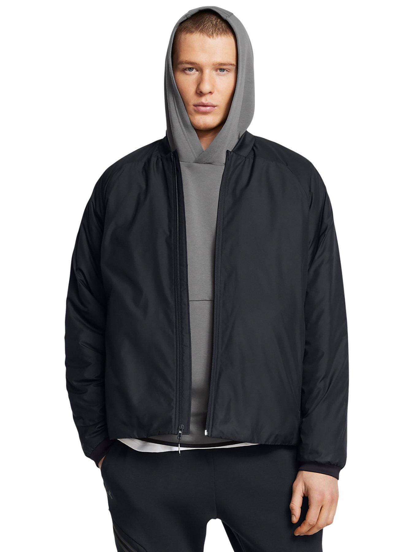 undefined Mens Training Unstoppable Insulated Bomber Jacket - Black