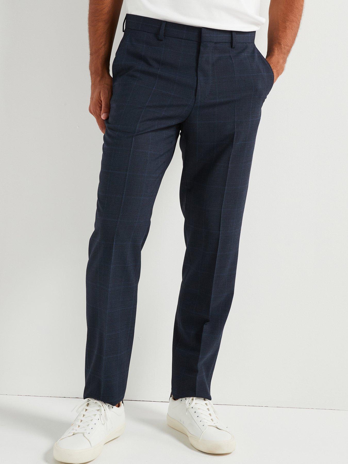 boss-boss-h-leon-regular-fit-checkwool-stretch-suit-trousers-dark-blue