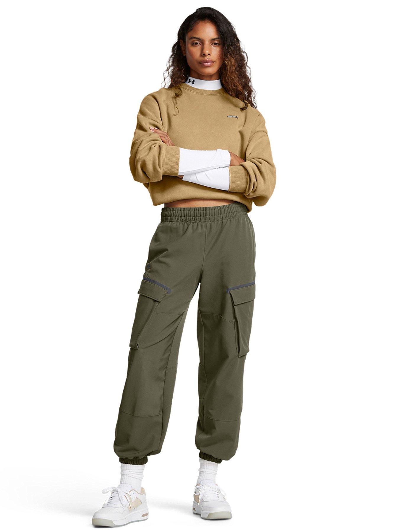 under-armour-womens-training-unstoppable-cargo-pants-khakifront