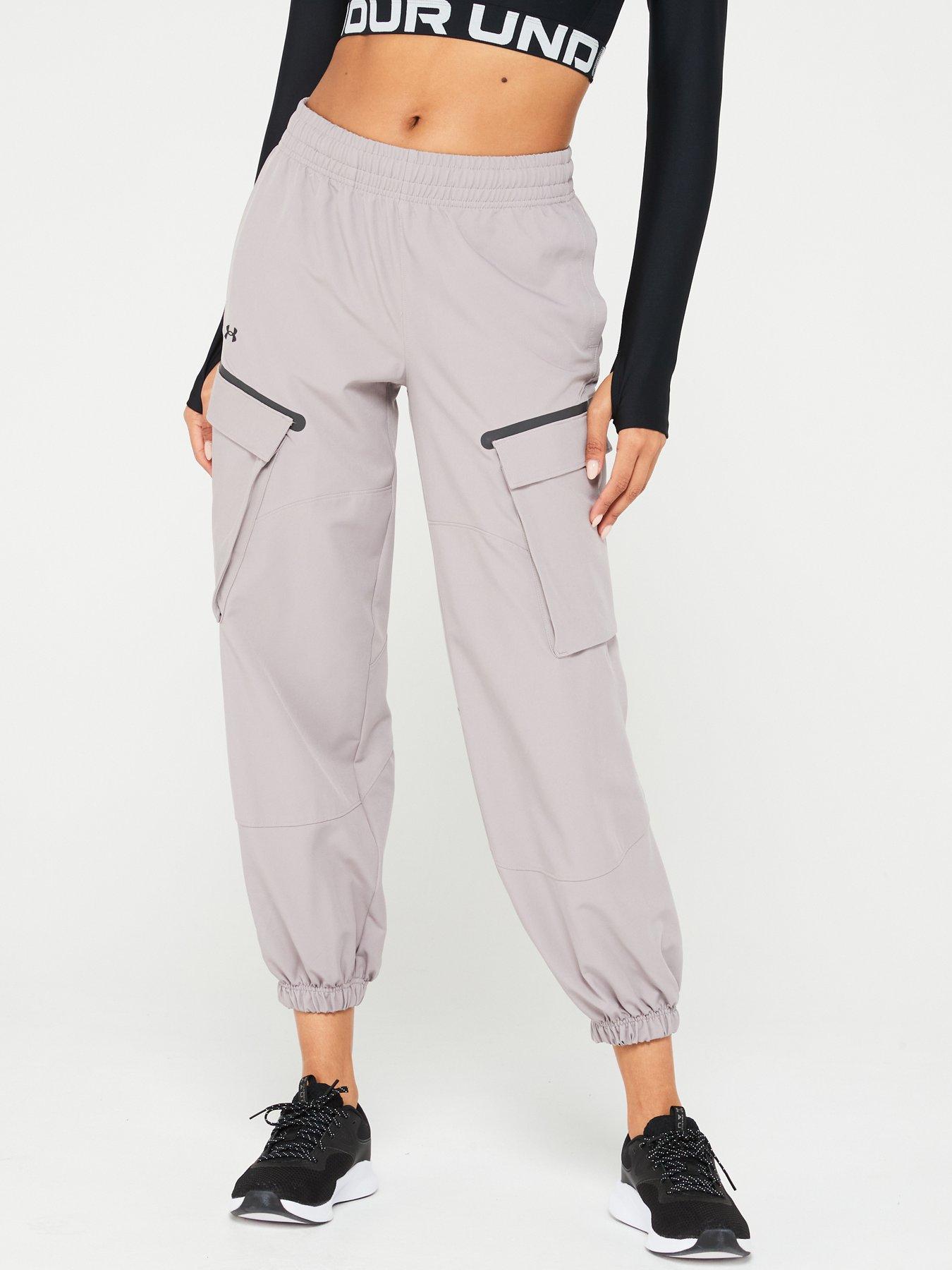 under-armour-womens-training-unstoppable-cargo-pants-greyfront