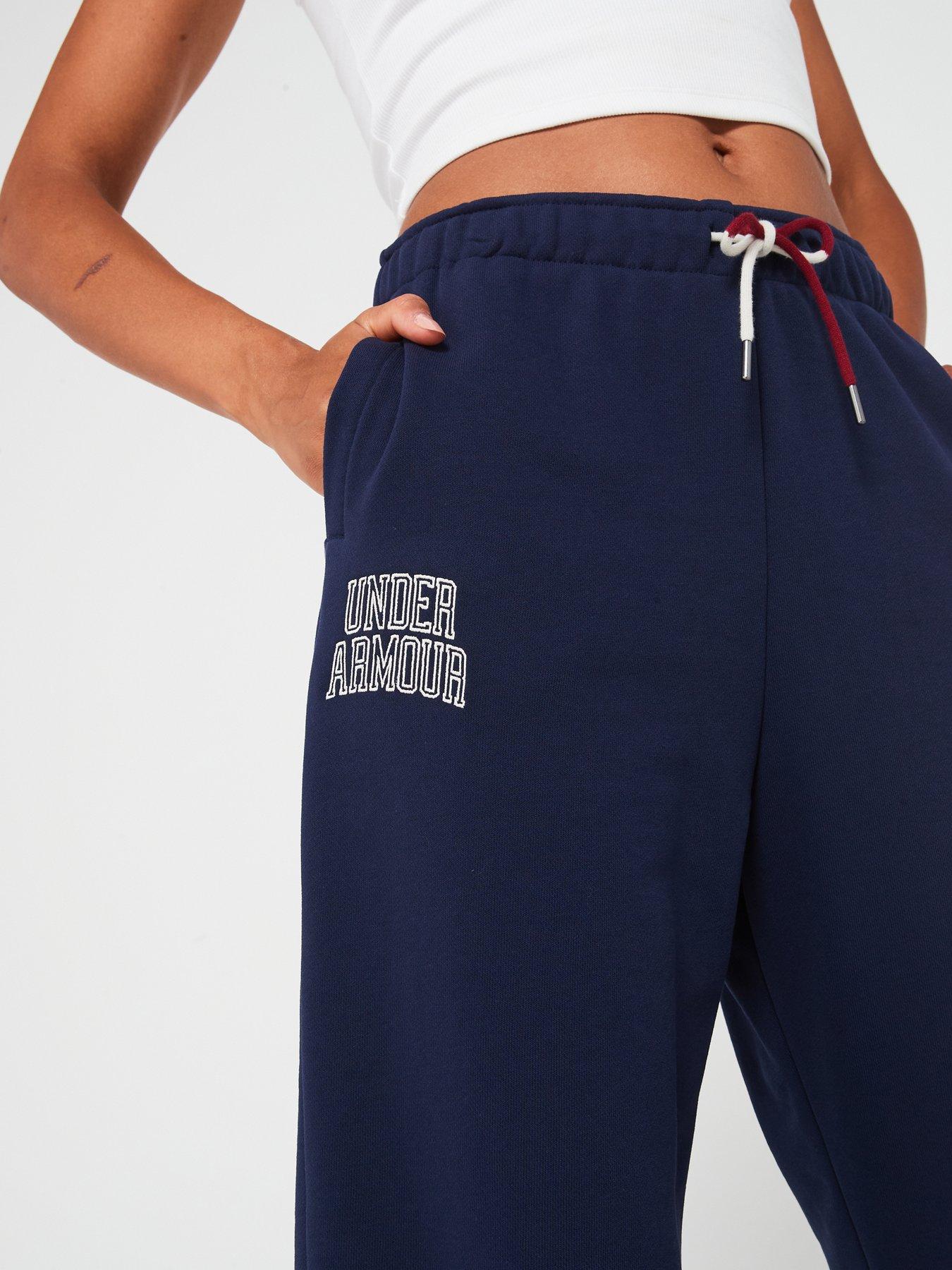 under-armour-womens-training-icon-heavyweight-terry-oversized-pants-navyoutfit