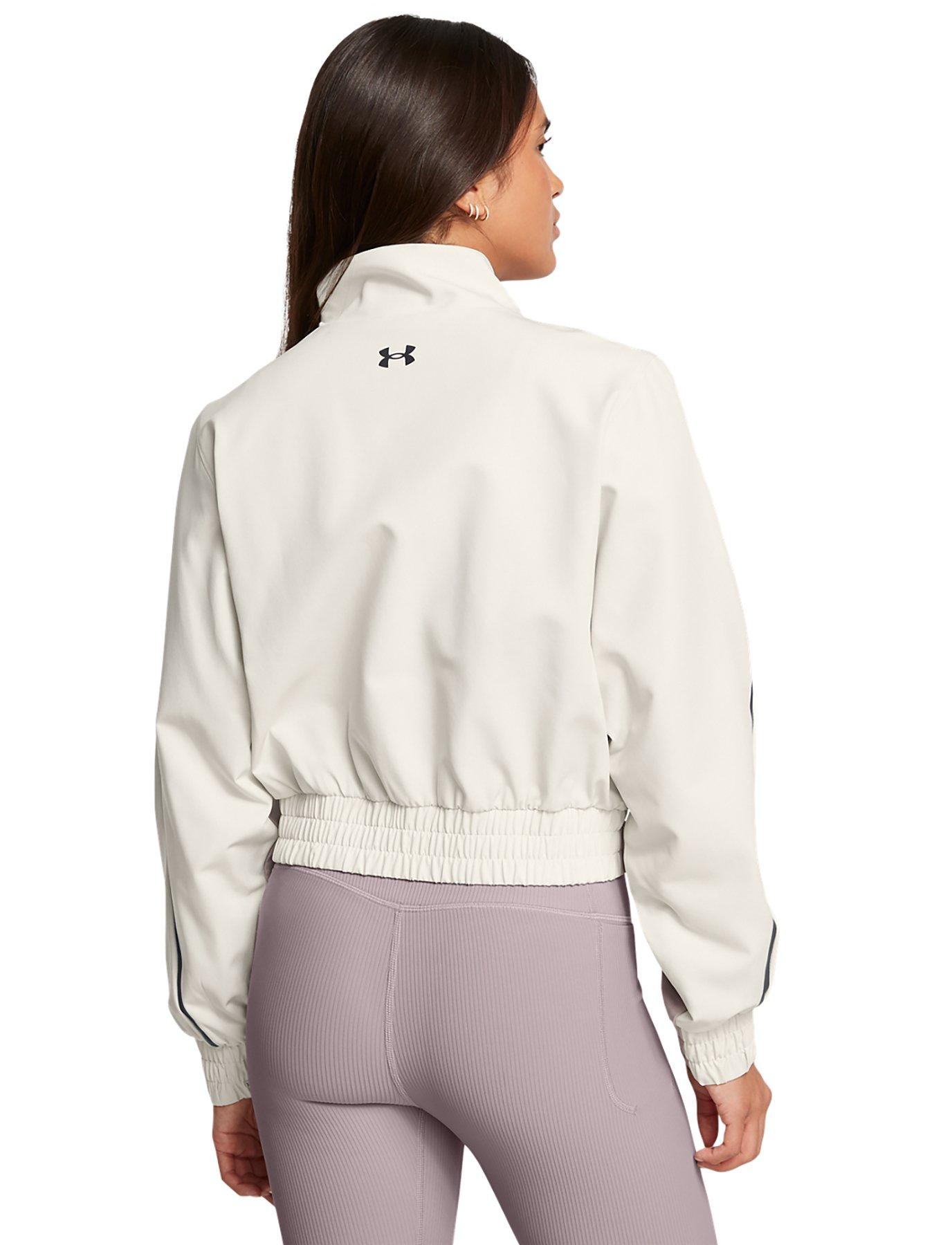 Image 2 of 6 of UNDER ARMOUR Women's Training Unstoppable Crop Jacket - Navy