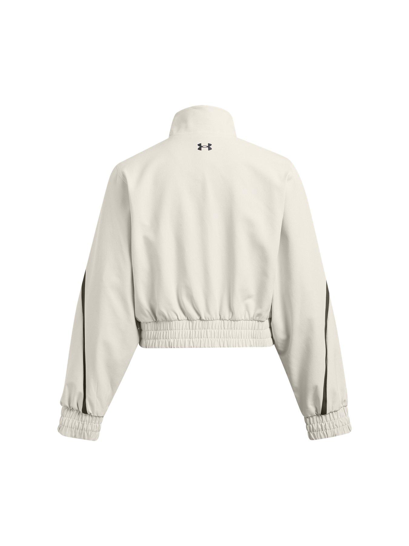 Image 6 of 6 of UNDER ARMOUR Women's Training Unstoppable Crop Jacket - Navy