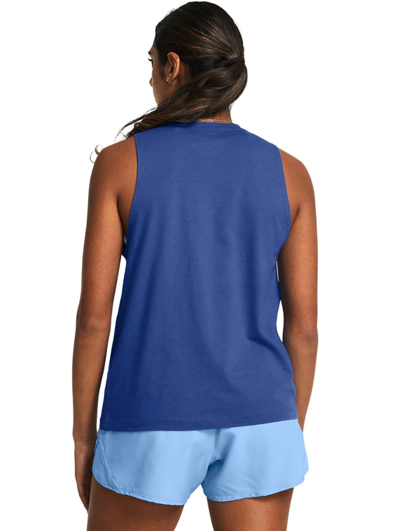 under-armour-womens-training-sportstyle-tank-bluestillFront