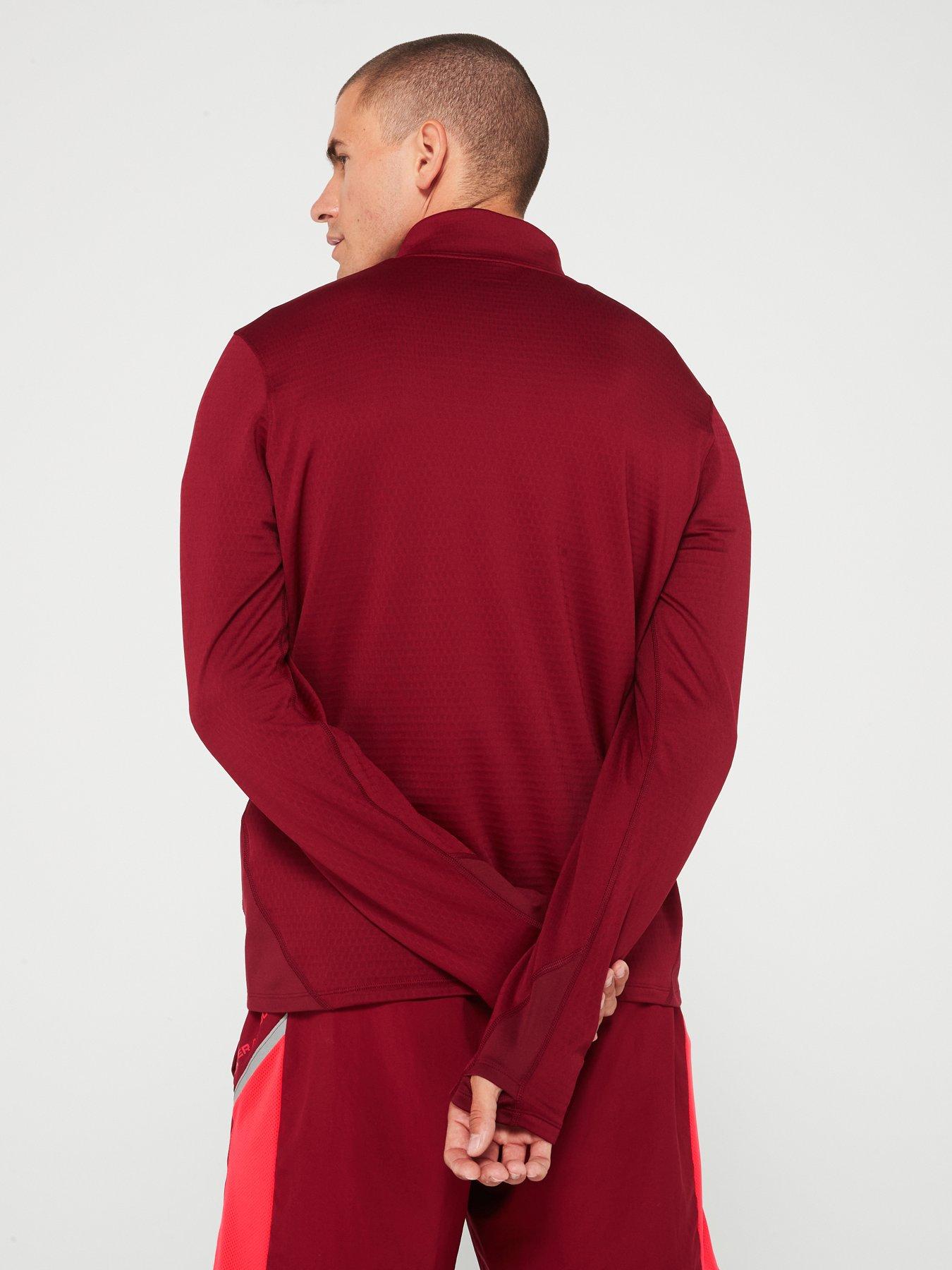 under-armour-mens-training-vanish-cold-weather-14-zip-burgundystillFront