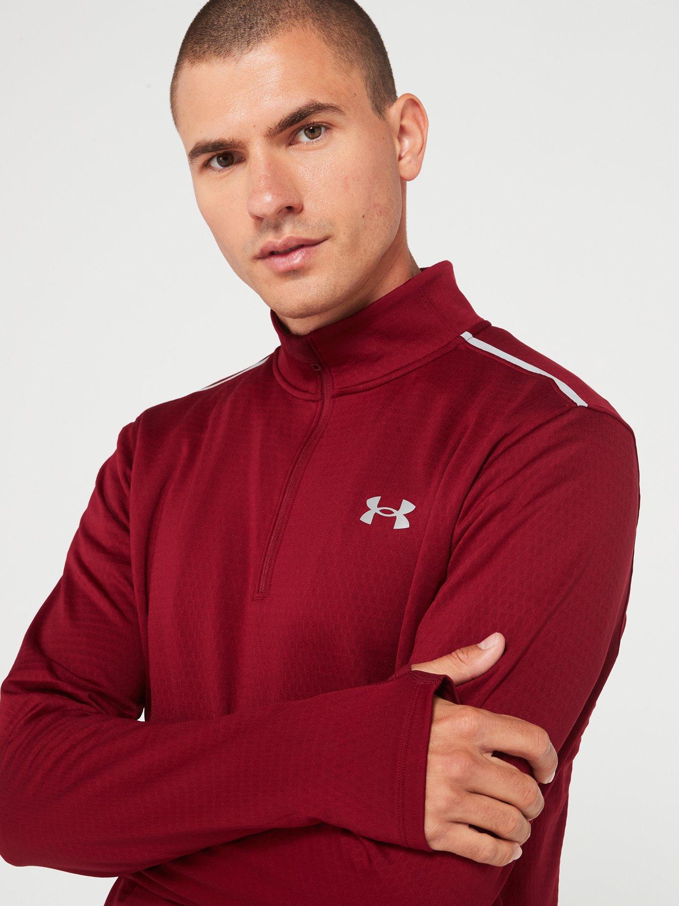 under-armour-mens-training-vanish-cold-weather-14-zip-burgundydetail