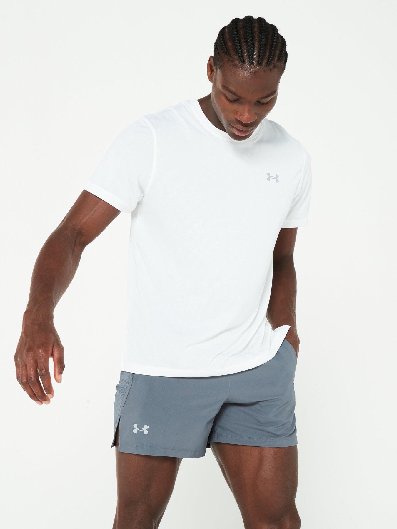 Image 5 of 5 of UNDER ARMOUR Mens Running Launch 5inch Shorts - Grey