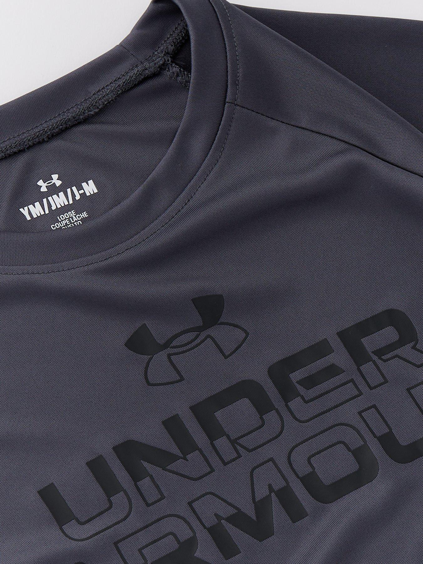 under-armour-boys-training-tech-split-wordmark-t-shirt-greyoutfit