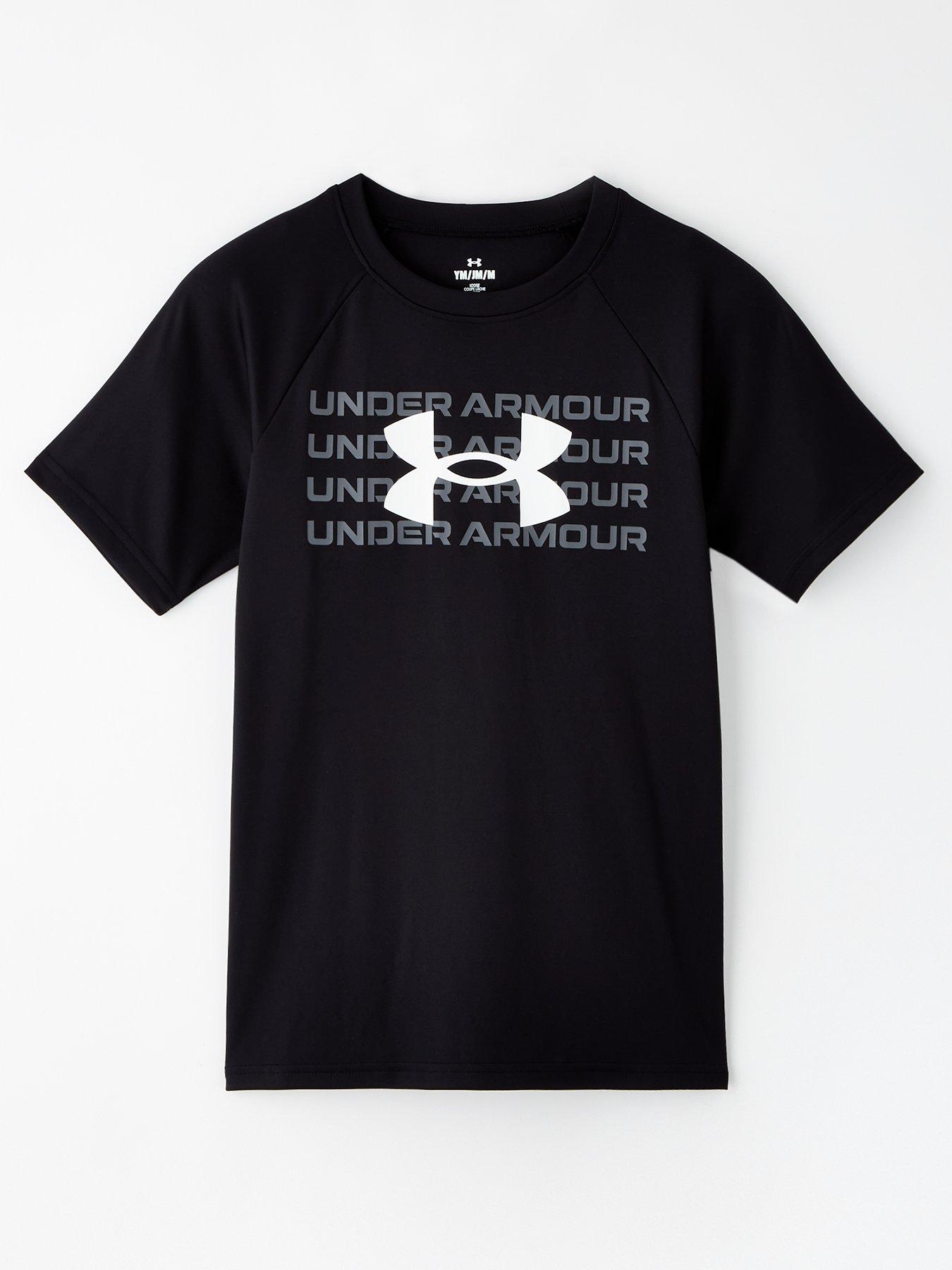 under-armour-boys-training-tech-wordmark-logo-t-shirt-black