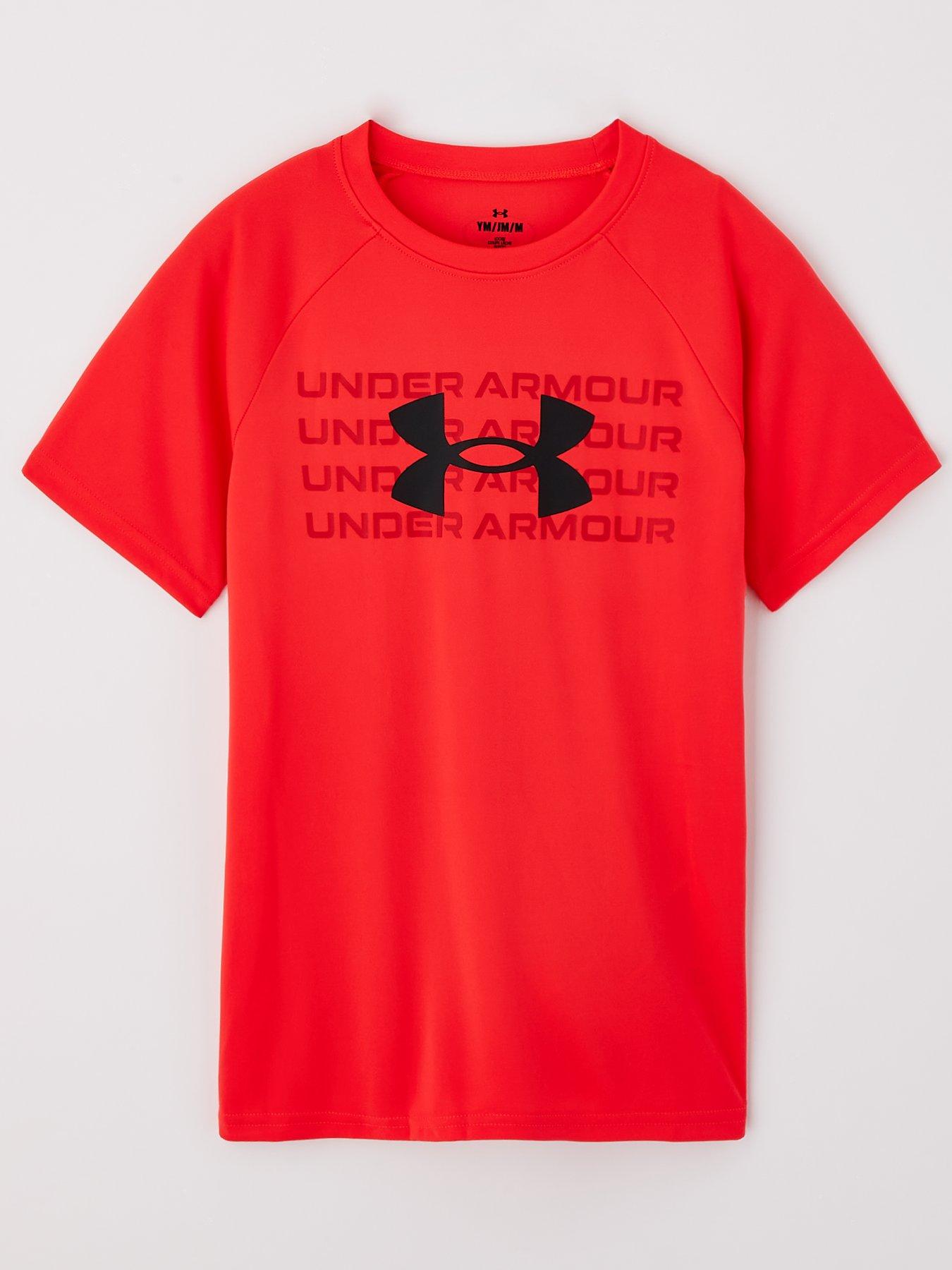 under-armour-boys-training-tech-wordmark-logo-t-shirt-red