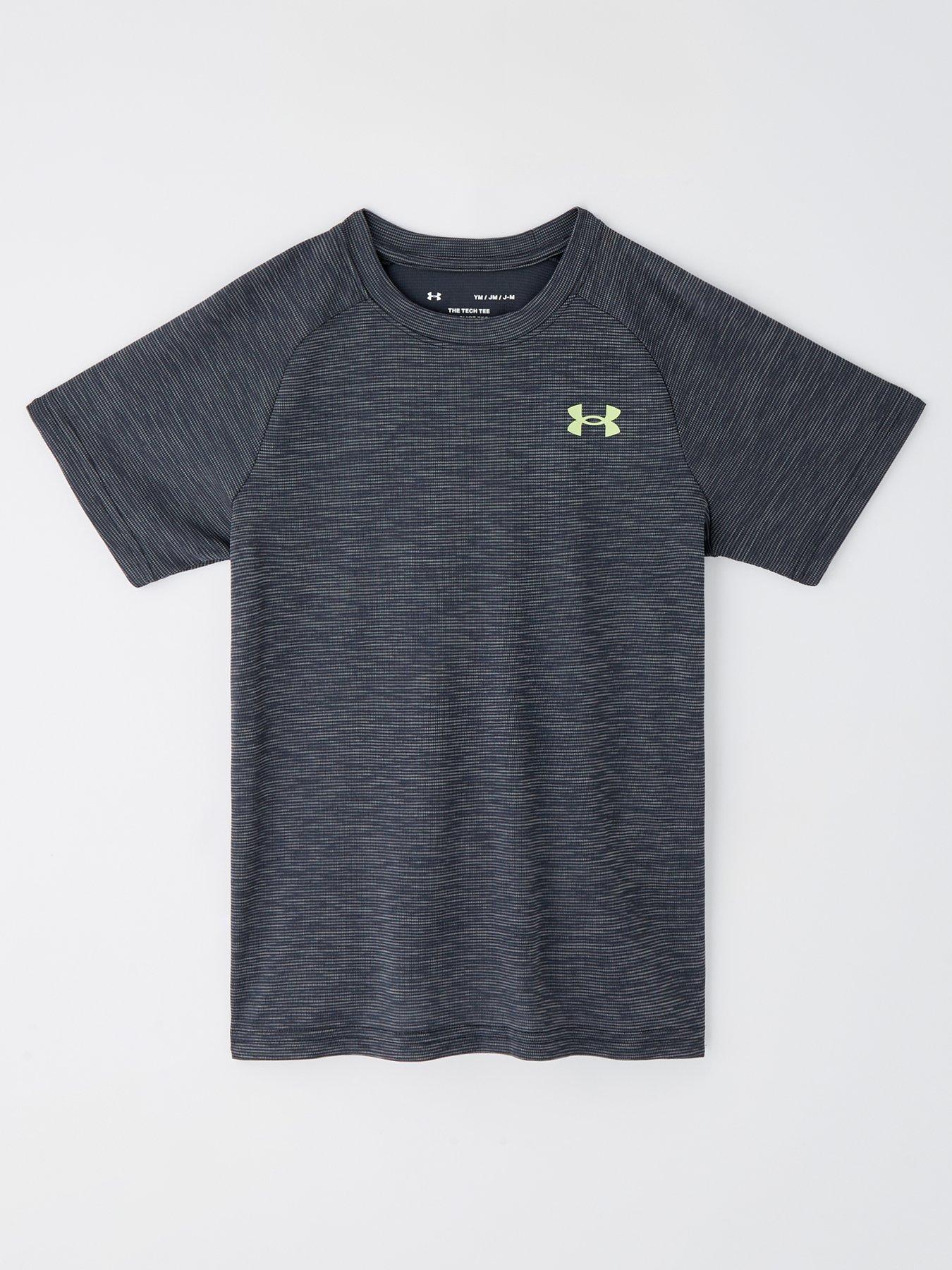 under-armour-boys-training-tech-textured-t-shirt-greyfront