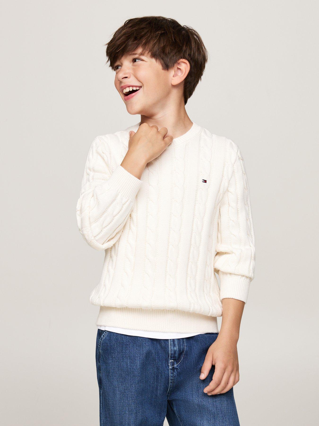 tommy-hilfiger-boys-essential-reg-cable-sweater-cream