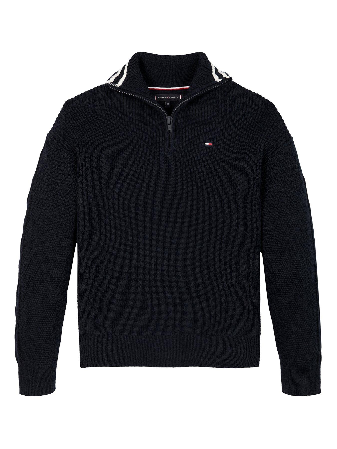 tommy-hilfiger-boys-turtleneck-half-zip-sweater-navy