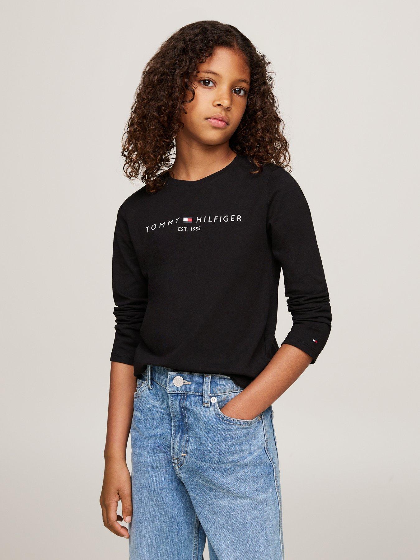 tommy-hilfiger-girls-essential-long-sleeve-t-shirt-black