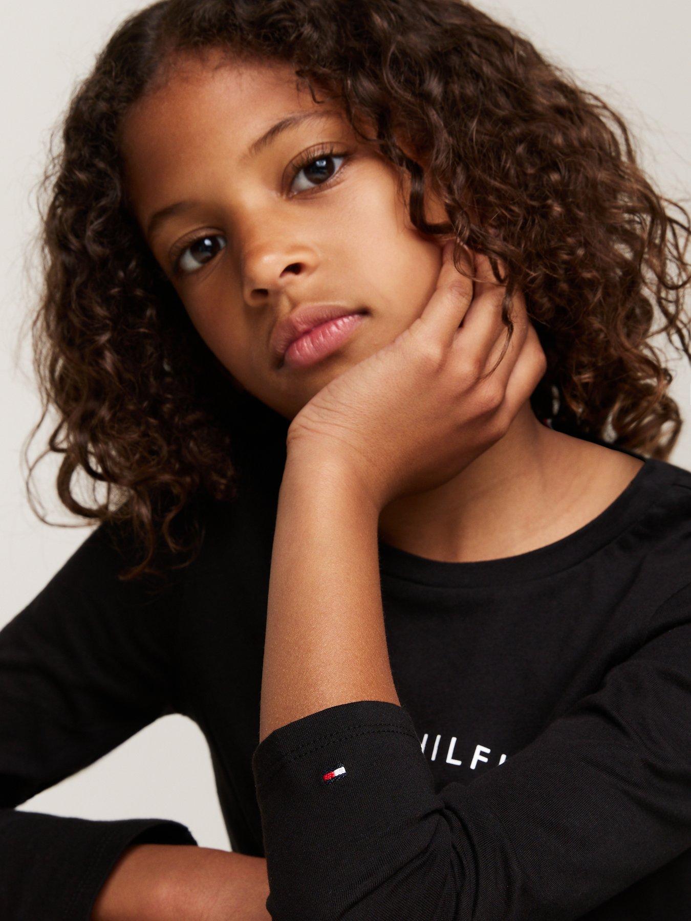 tommy-hilfiger-girls-essential-long-sleeve-t-shirt-blackoutfit