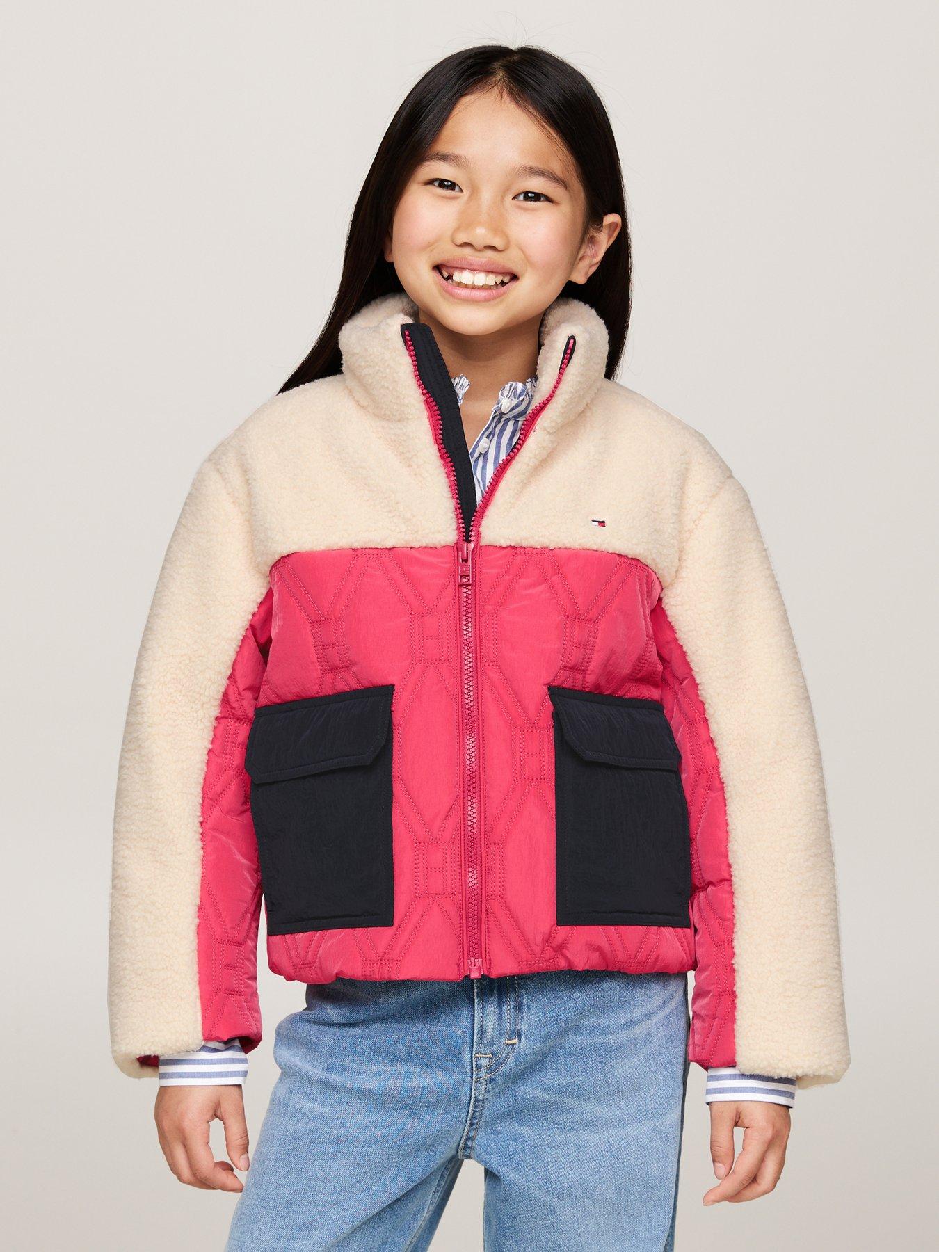 tommy-hilfiger-girls-flag-quilted-teddy-jacket-multistillFront