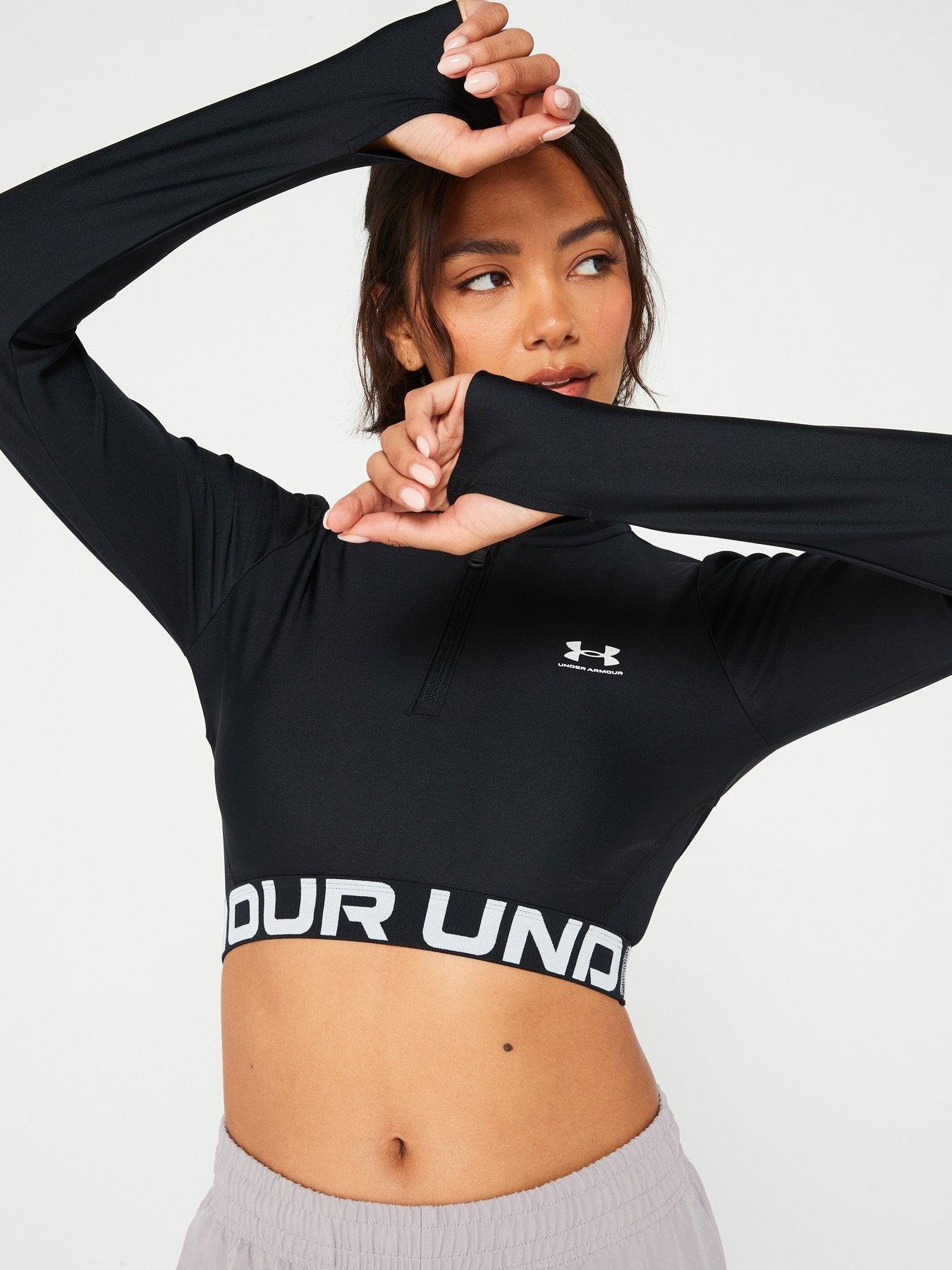 under-armour-womens-training-heat-gear-rib-14-zip-blackdetail