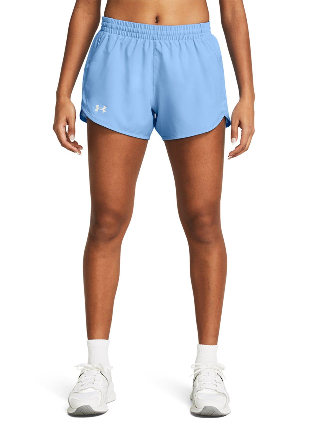 under-armour-womens-running-fly-by-3-shorts-blue