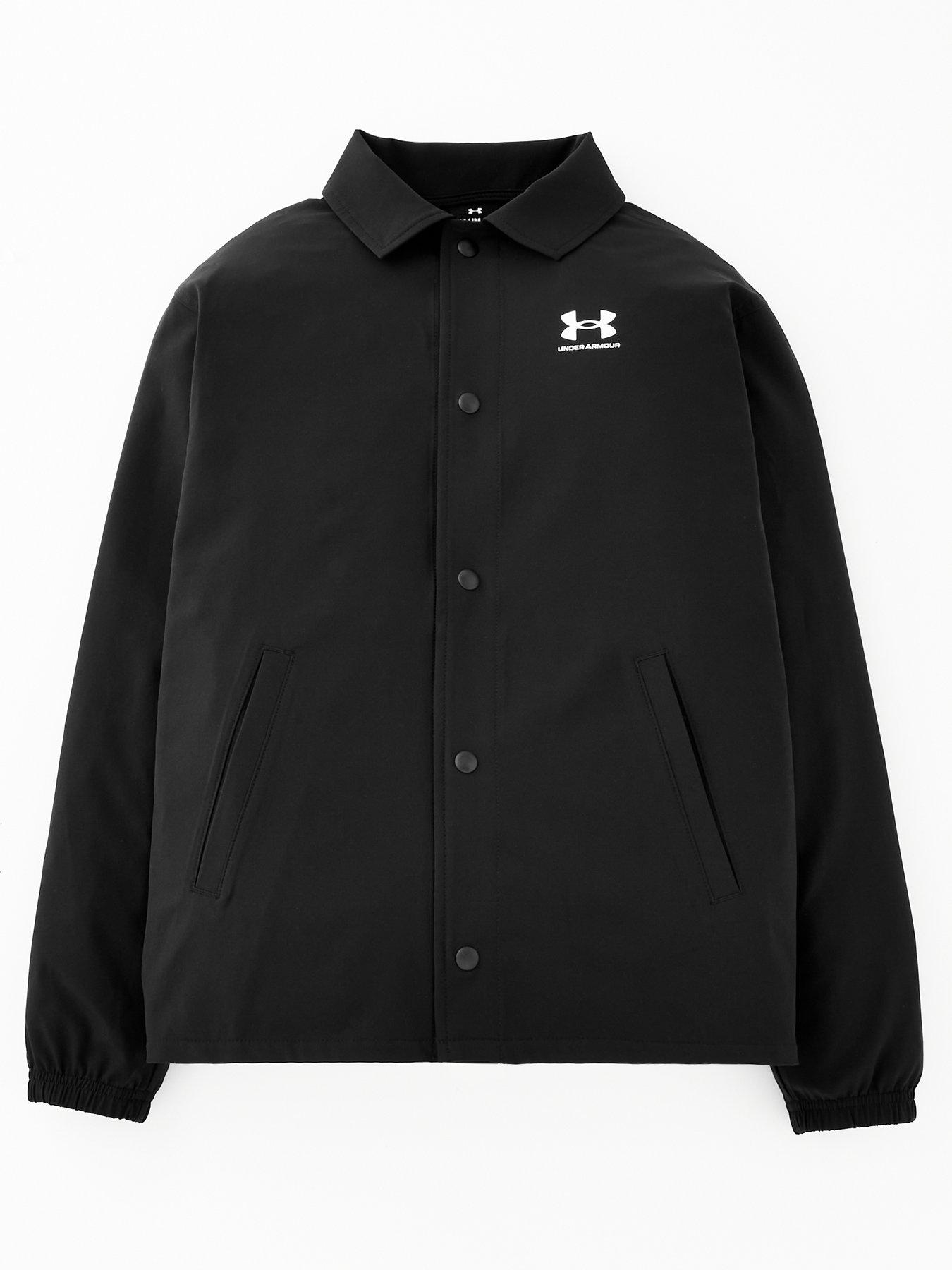 under-armour-boys-training-icon-woven-coach-jacket-blackfront