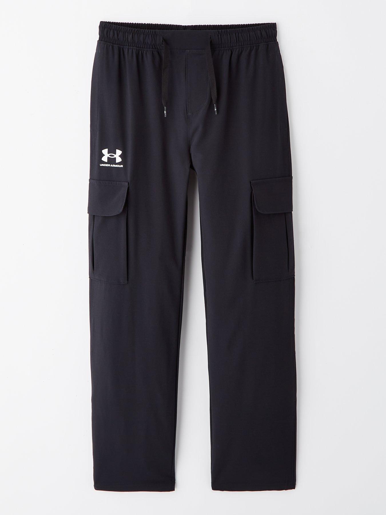 under-armour-boys-training-icon-woven-pants-black