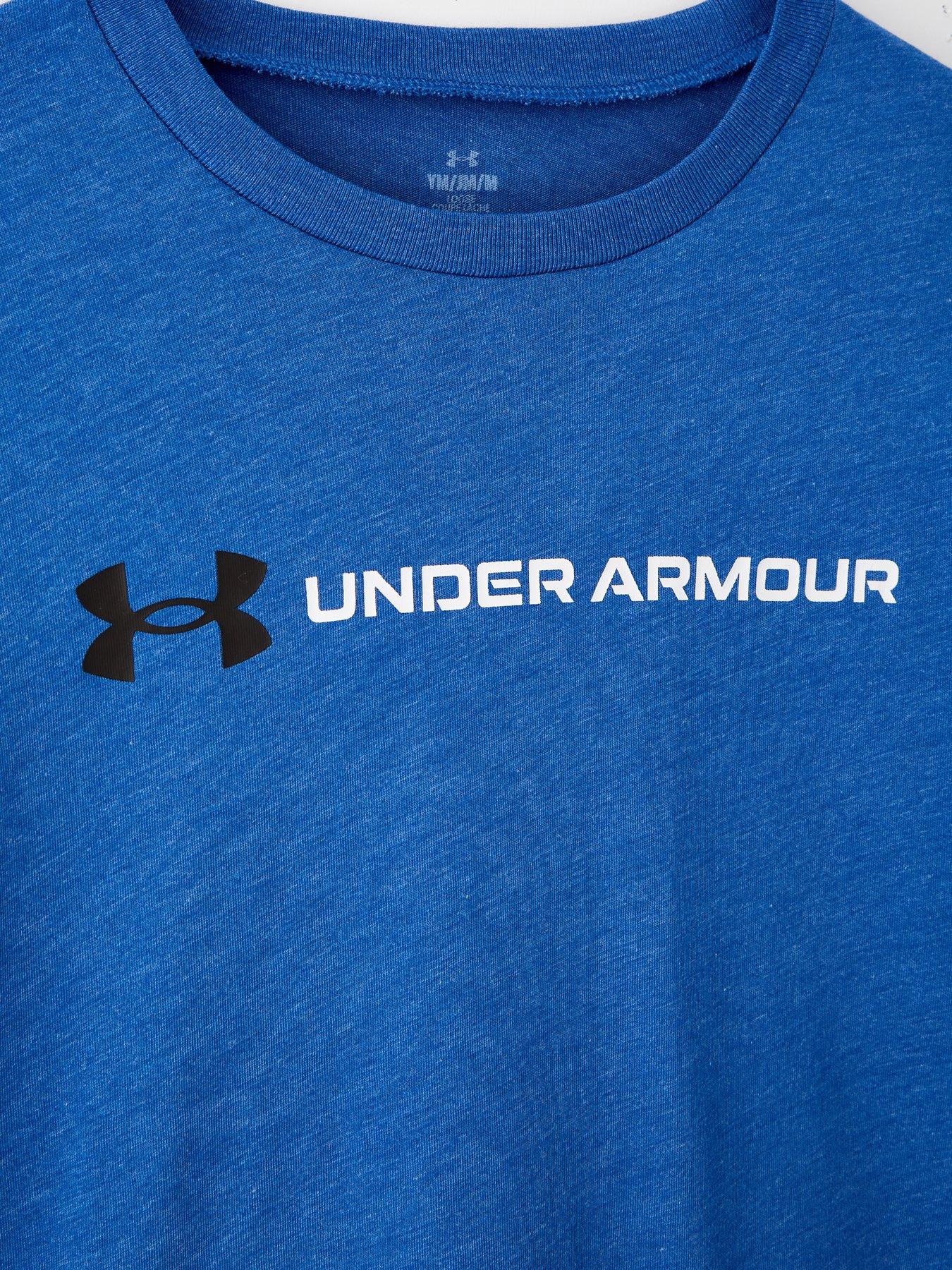 under-armour-boys-training-logo-wordmark-short-sleeve-t-shirt-blueoutfit