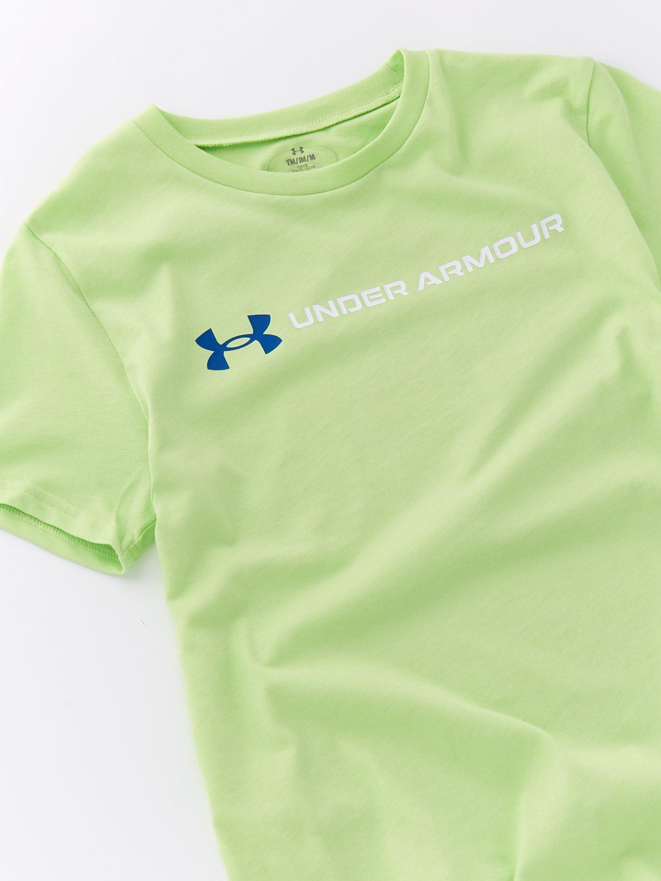 under-armour-boys-training-logo-wordmark-short-sleeve-t-shirt-greendetail