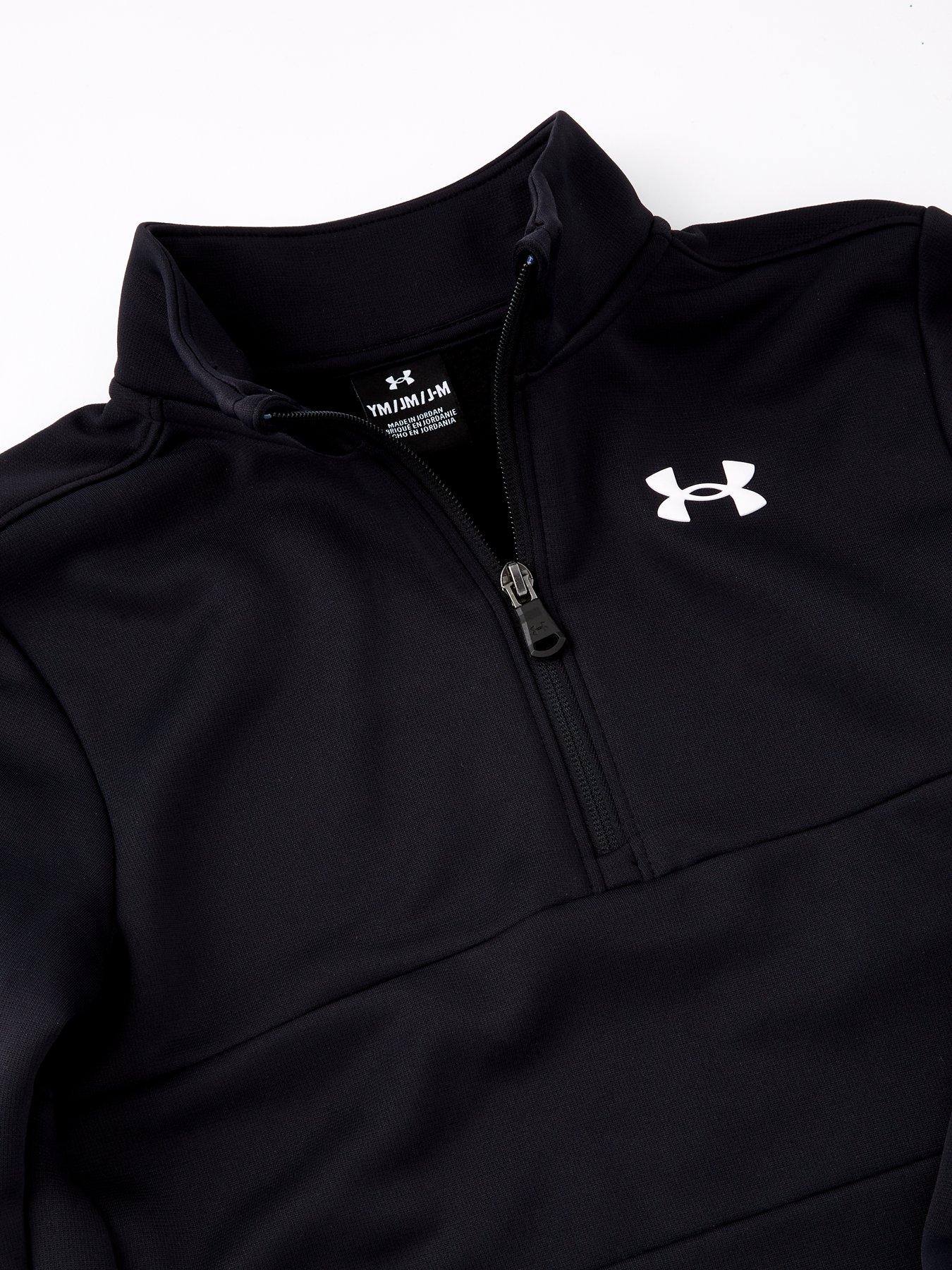 under-armour-girls-training-armour-fleece-12-zip-blackoutfit