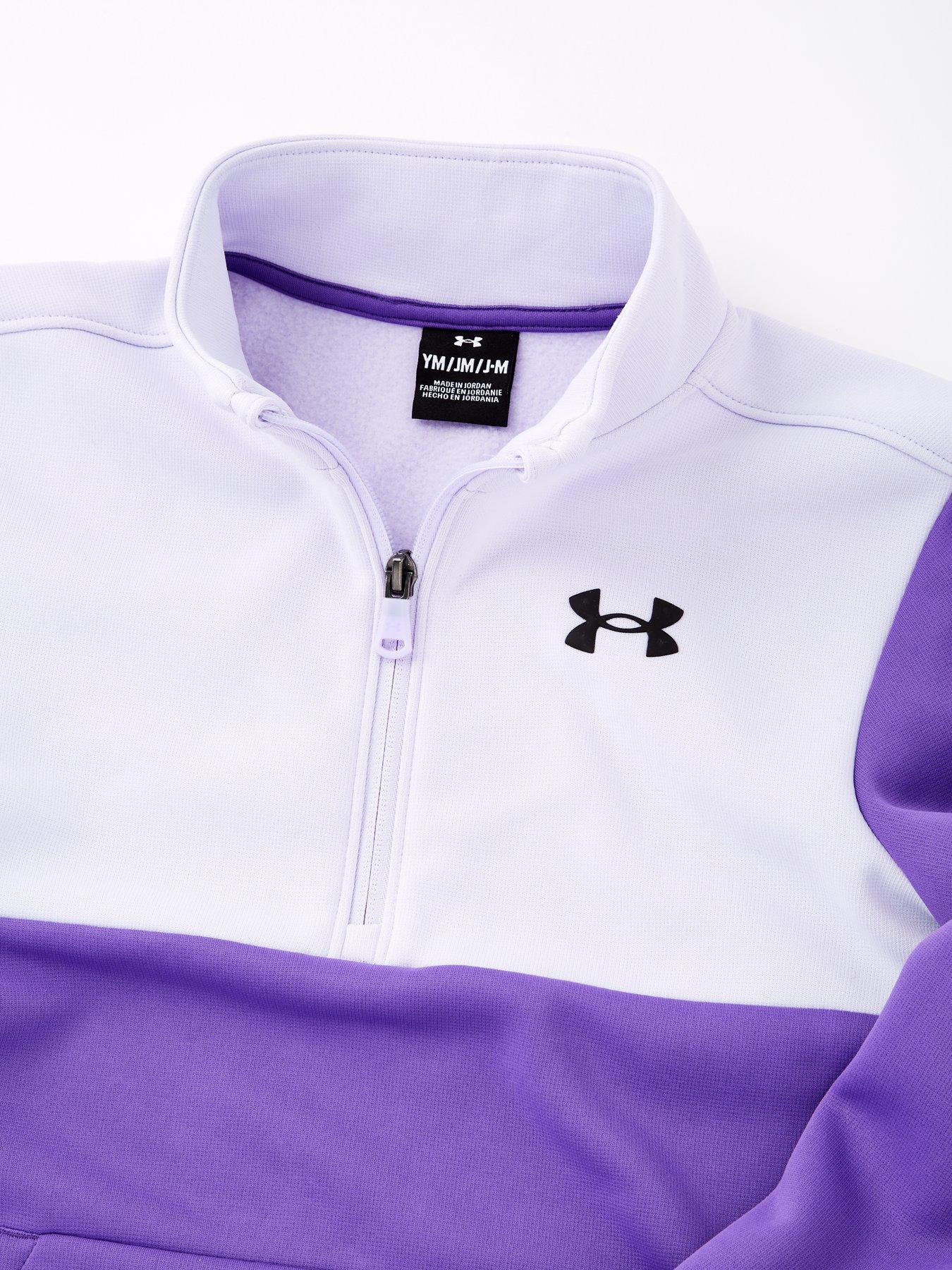 under-armour-girls-training-armour-fleece-12-zip-purpleoutfit