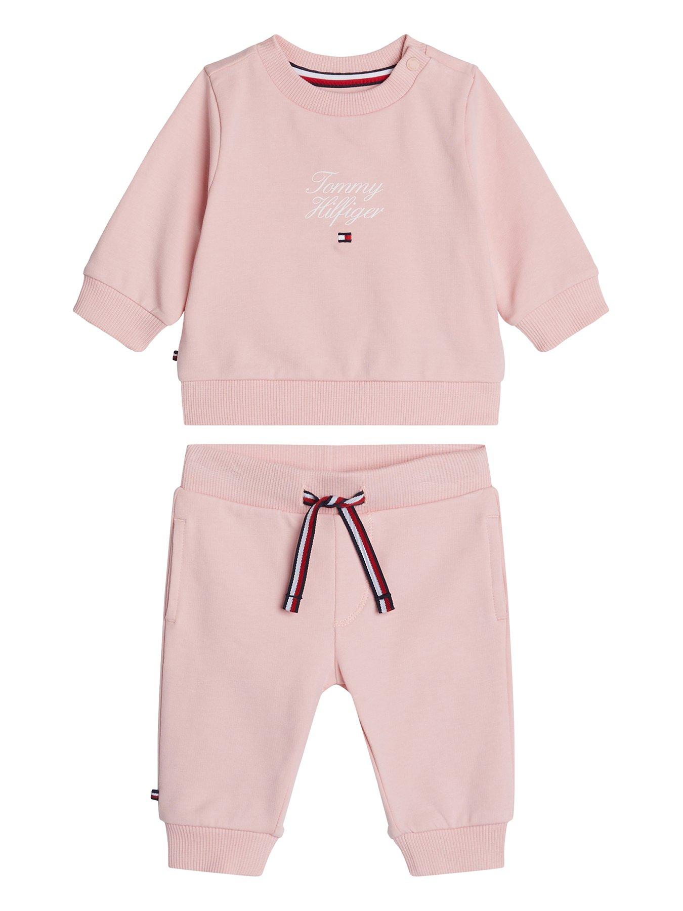 tommy-hilfiger-baby-girls-essential-2-piece-set-pinkfront