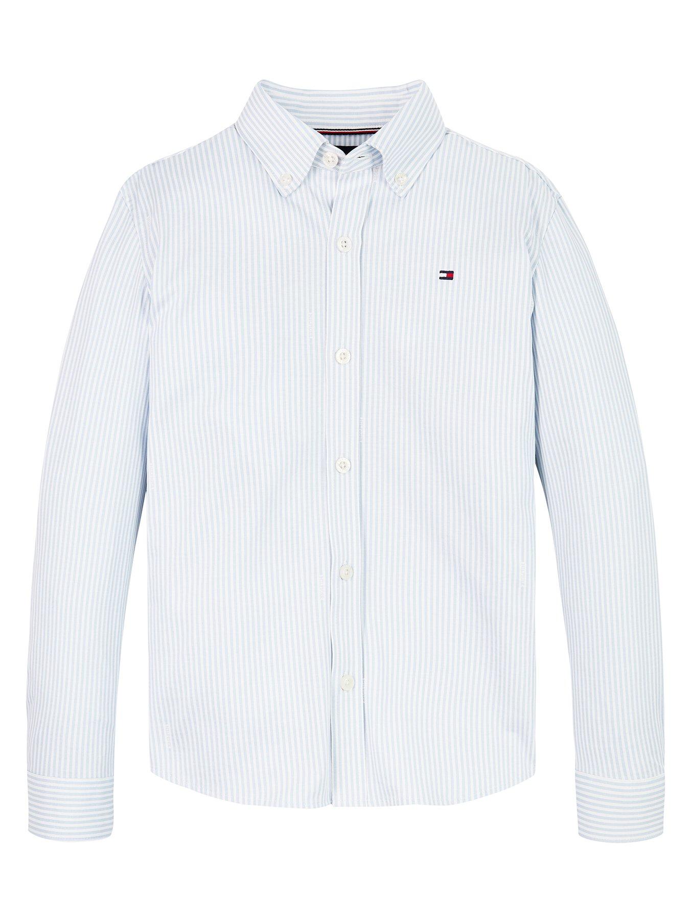 tommy-hilfiger-boys-allover-regular-long-sleeve-shirt-blue