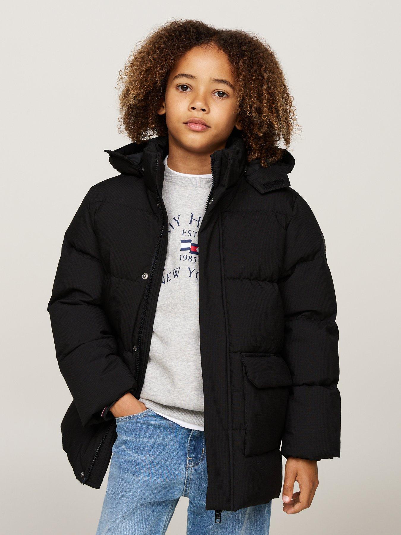 tommy-hilfiger-boys-monotype-ribstop-padded-jacket-blackstillFront