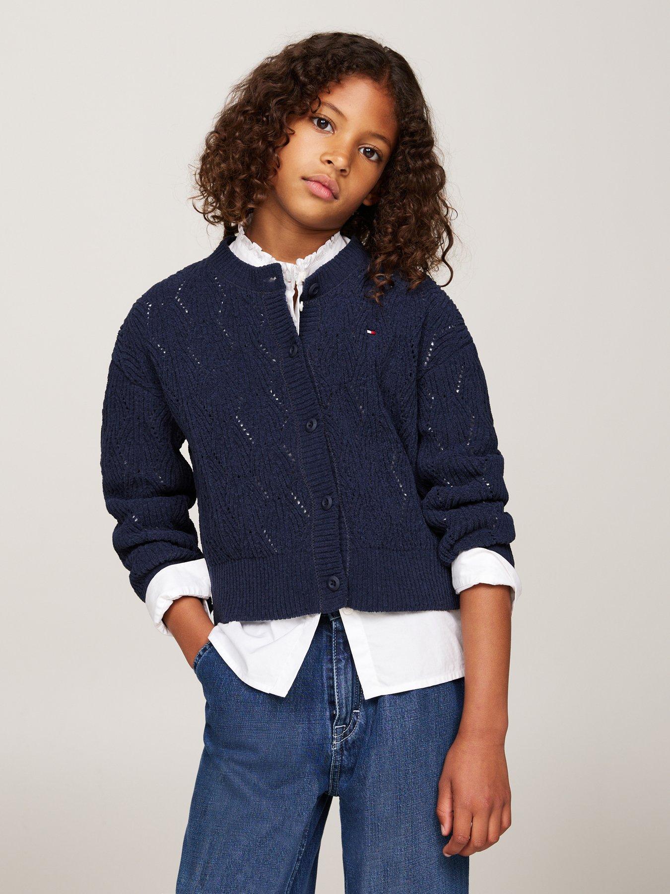 tommy-hilfiger-girls-chenille-cardigan-navydetail