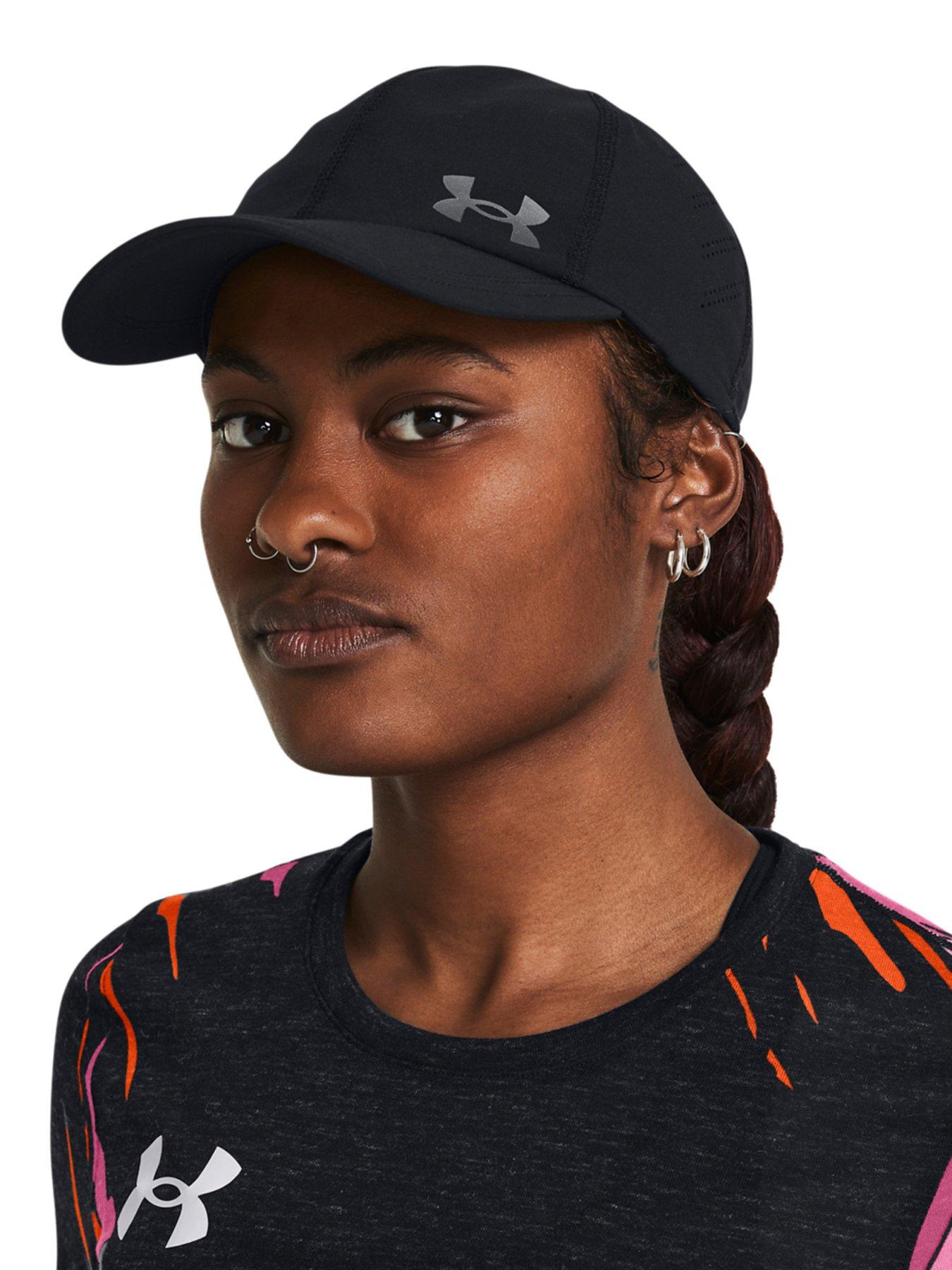 under-armour-womens-running-iso-chill-launch-adjustable-cap-blackstillFront