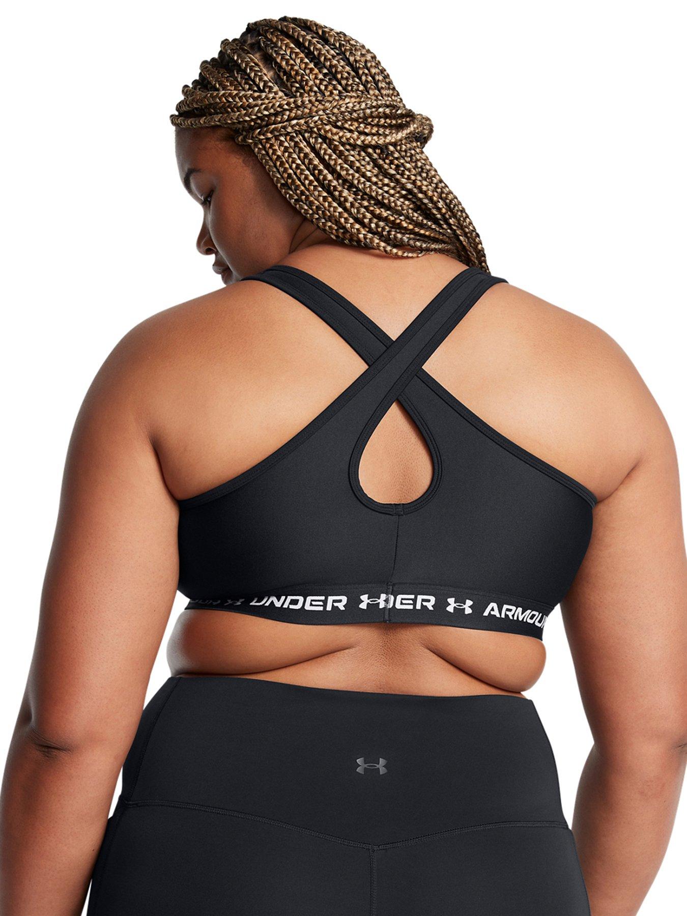 under-armour-womens-training-plus-size-crossback-mid-bra-blackstillFront